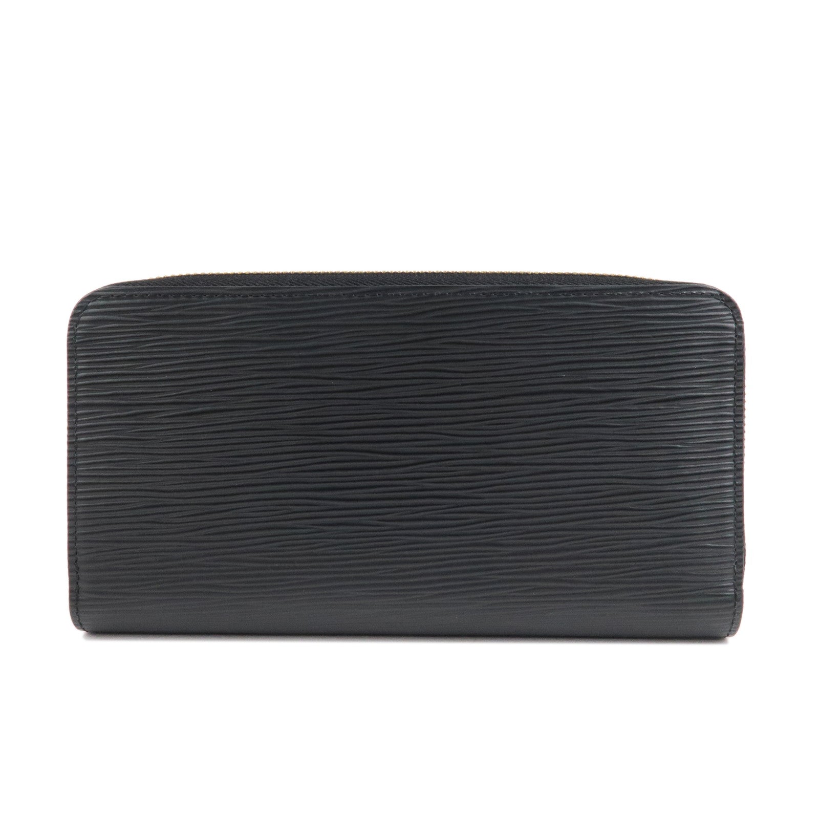 Louis Vuitton Epi Zippy Wallet Long Wallet Noir Black M61857