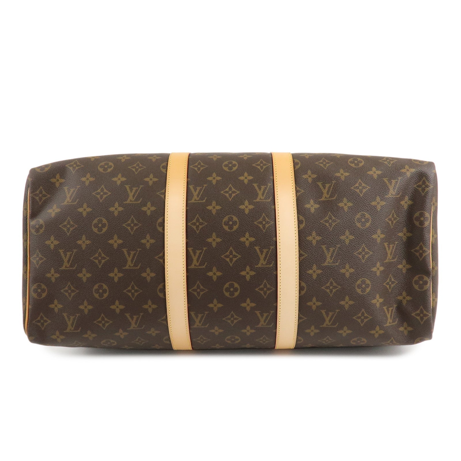 Louis Vuitton Monogram Keep All 50 Boston Bag Brown M41426