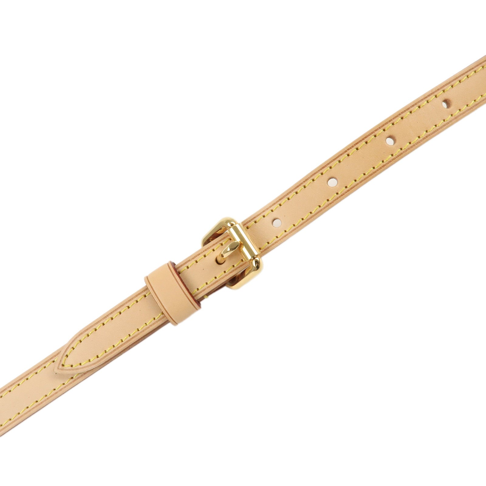 Louis Vuitton Nume Leather Shoulder Strap Adjustable Natural