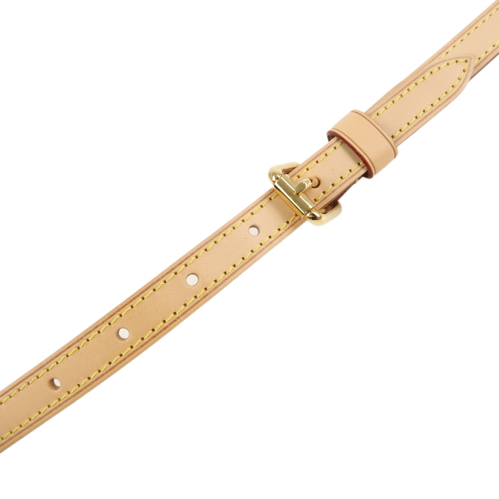 Louis Vuitton Nume Leather Shoulder Strap Adjustable Natural