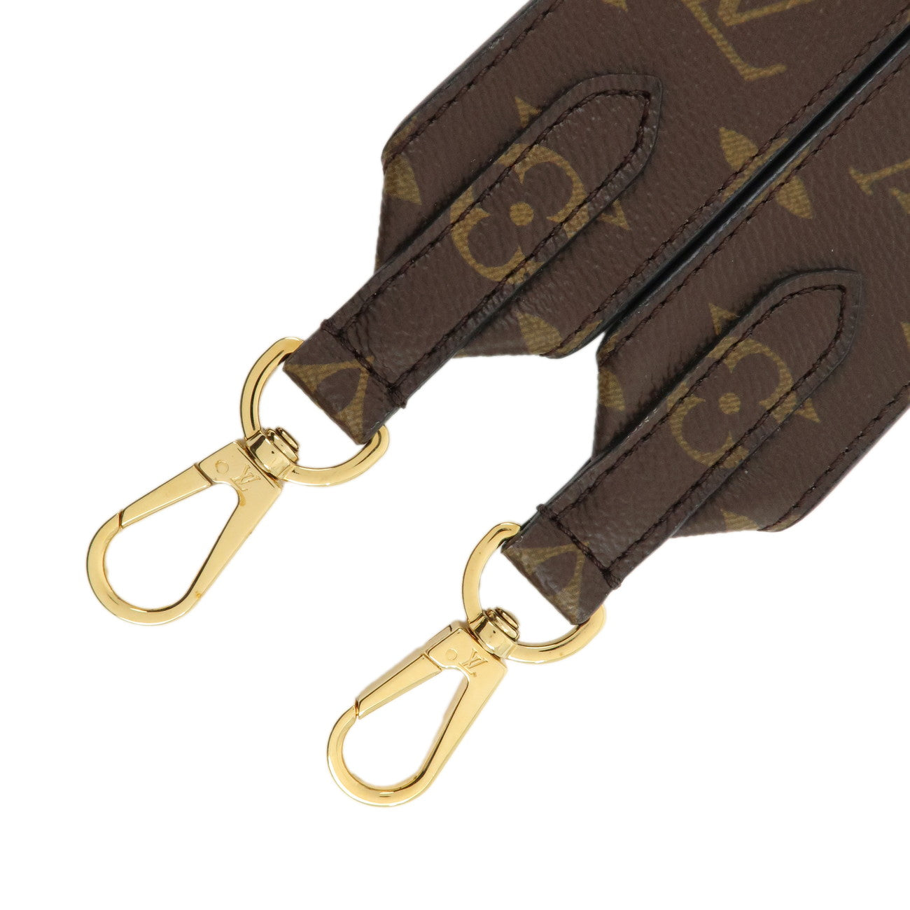 Louis Vuitton Monogram Canvas Shoulder Strap 97cm Noir J02288