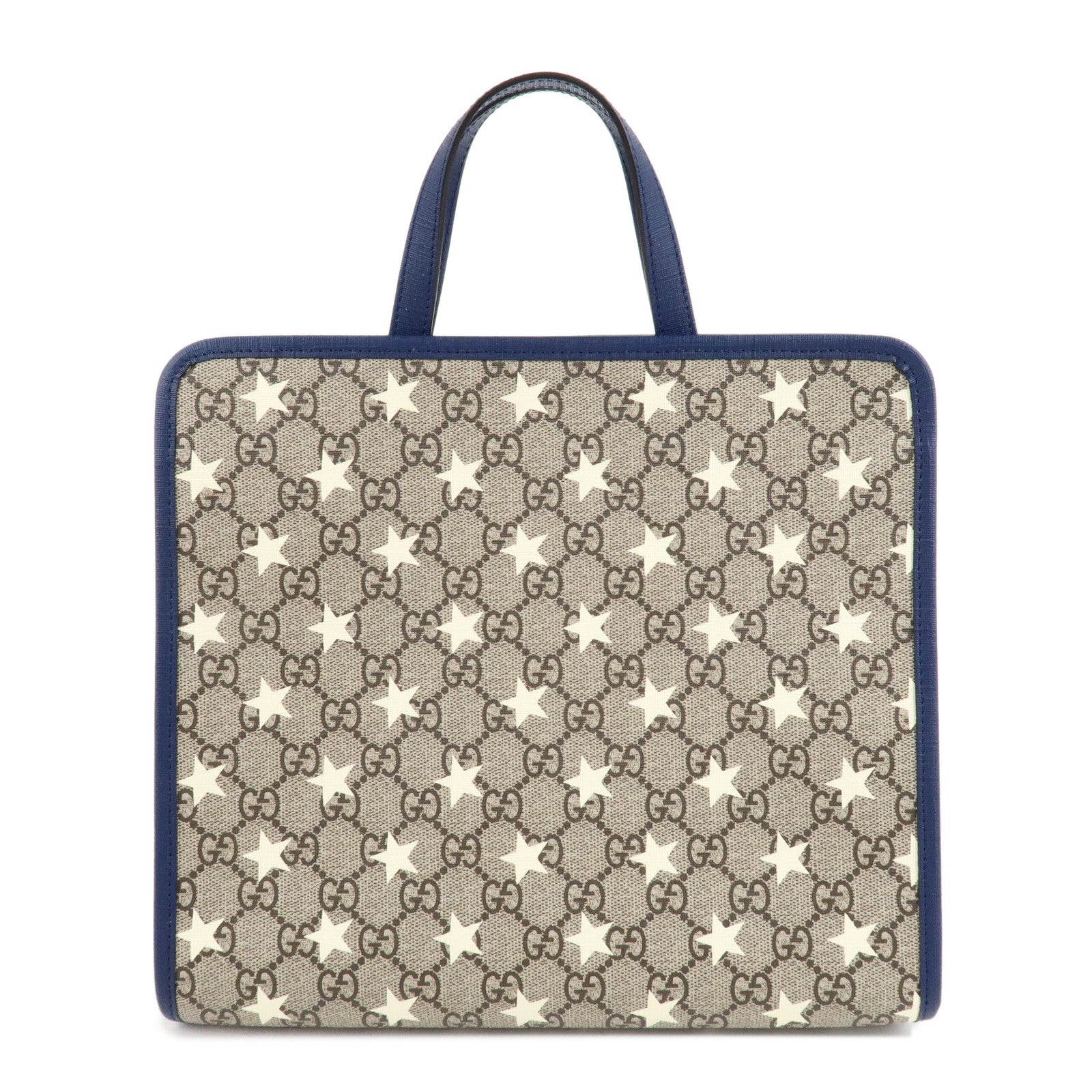 GUCCI-Children's-GG-Supreme-Leather-Tote-Bag-Beige-Blue-605614