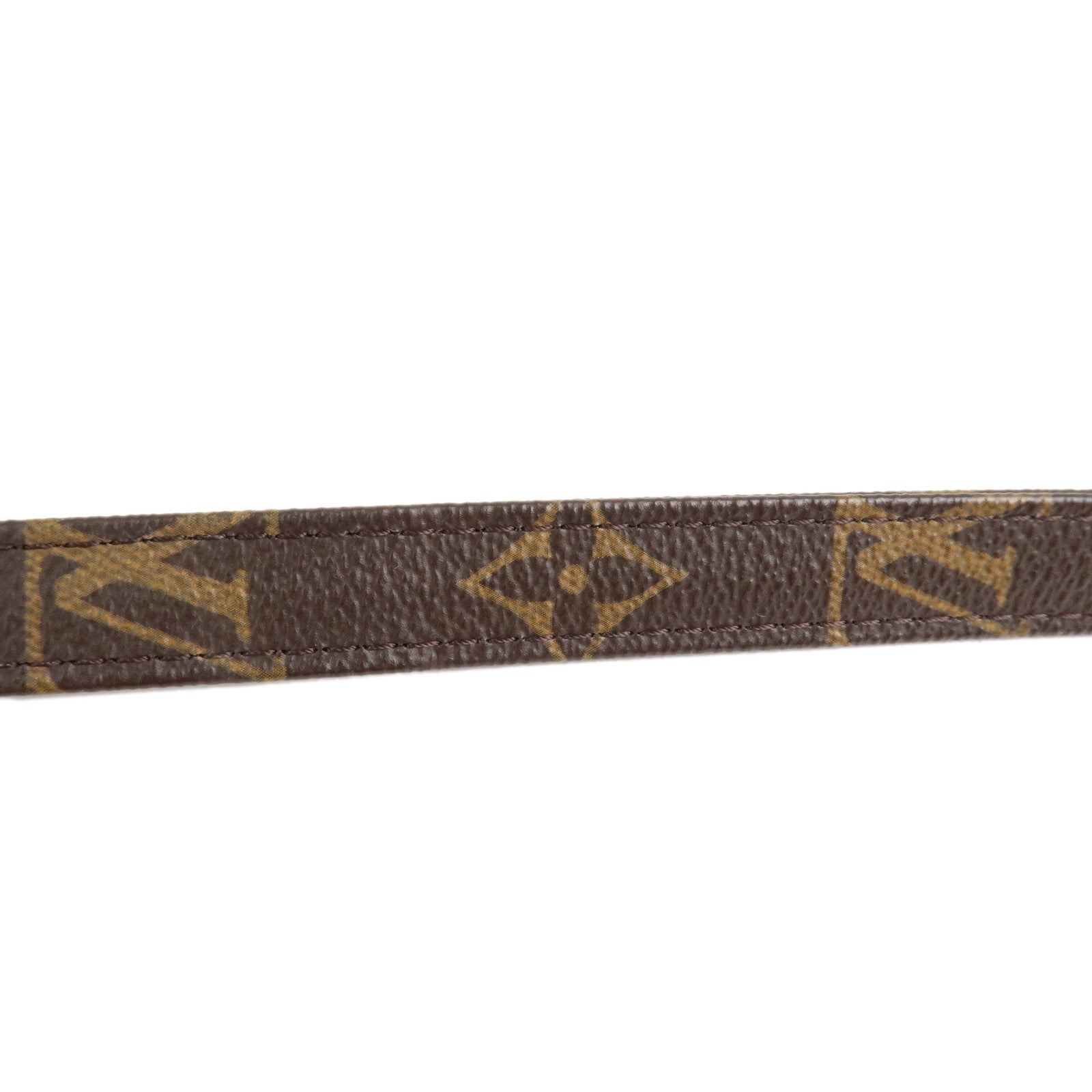 Louis Vuitton Monogram Adjustable Shoulder Strap Brown J52315