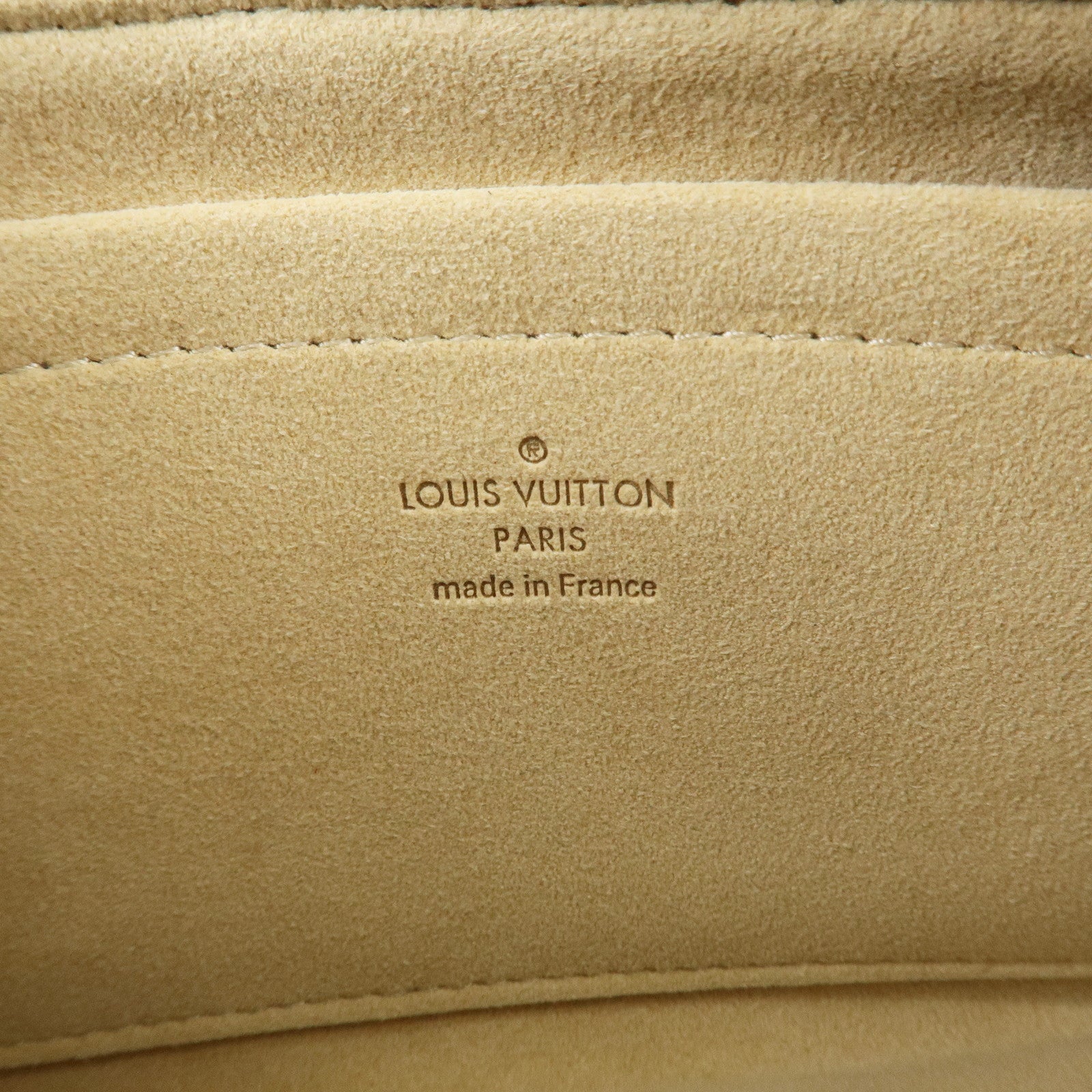 Louis Vuitton Monogram Pochette Milla MM Hand Bag M60094 Used
