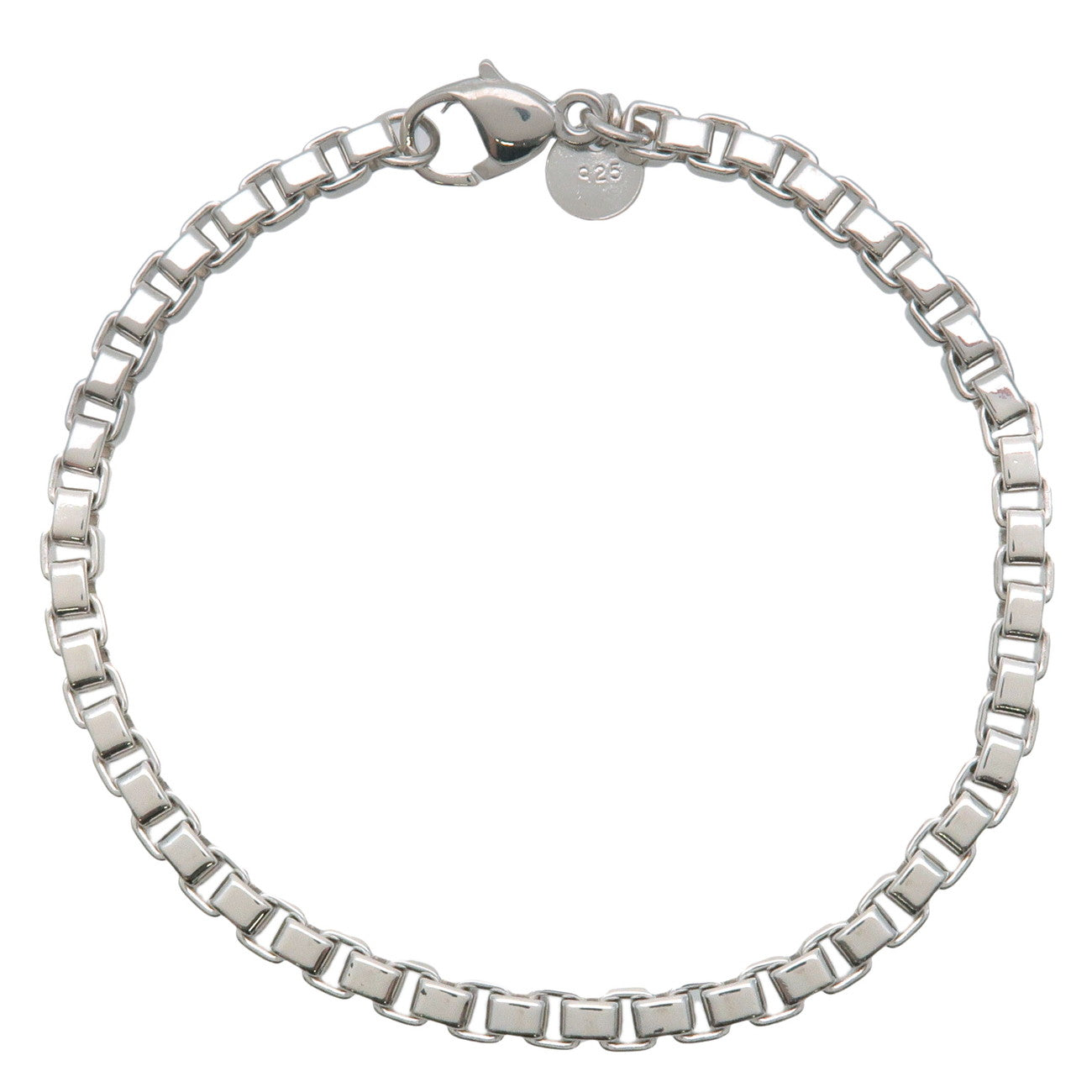 Tiffany & Co. Tiffany Venetian Link Bracelet SV925 Silver