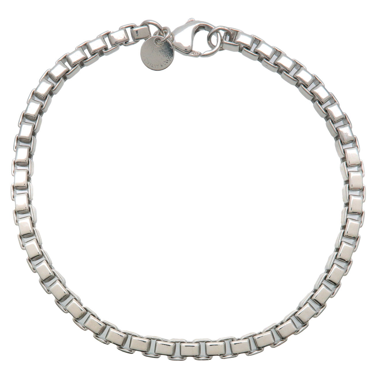 Tiffany & Co. Tiffany Venetian Link Bracelet SV925 Silver