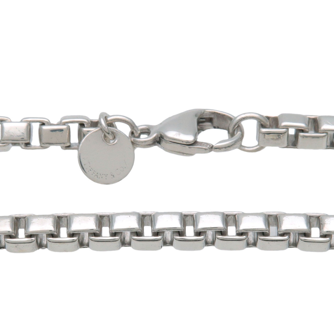 Tiffany & Co. Tiffany Venetian Link Bracelet SV925 Silver