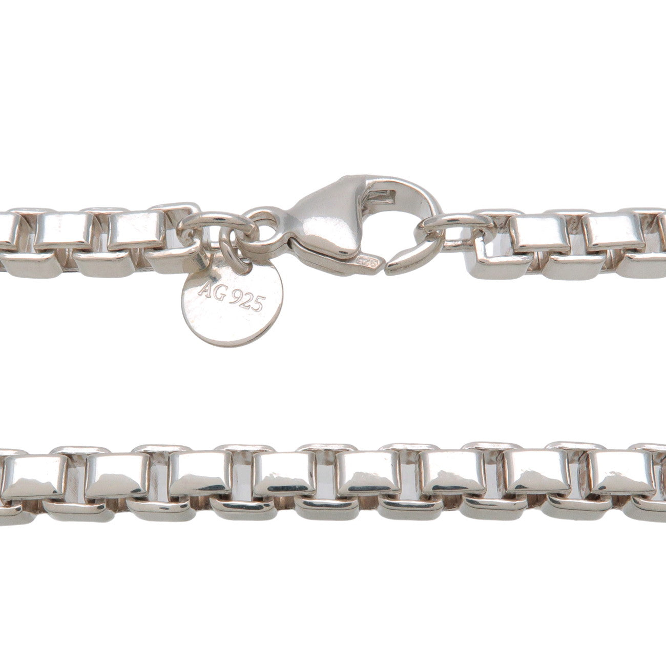 Tiffany & Co. Tiffany Venetian Link Bracelet SV925 Silver