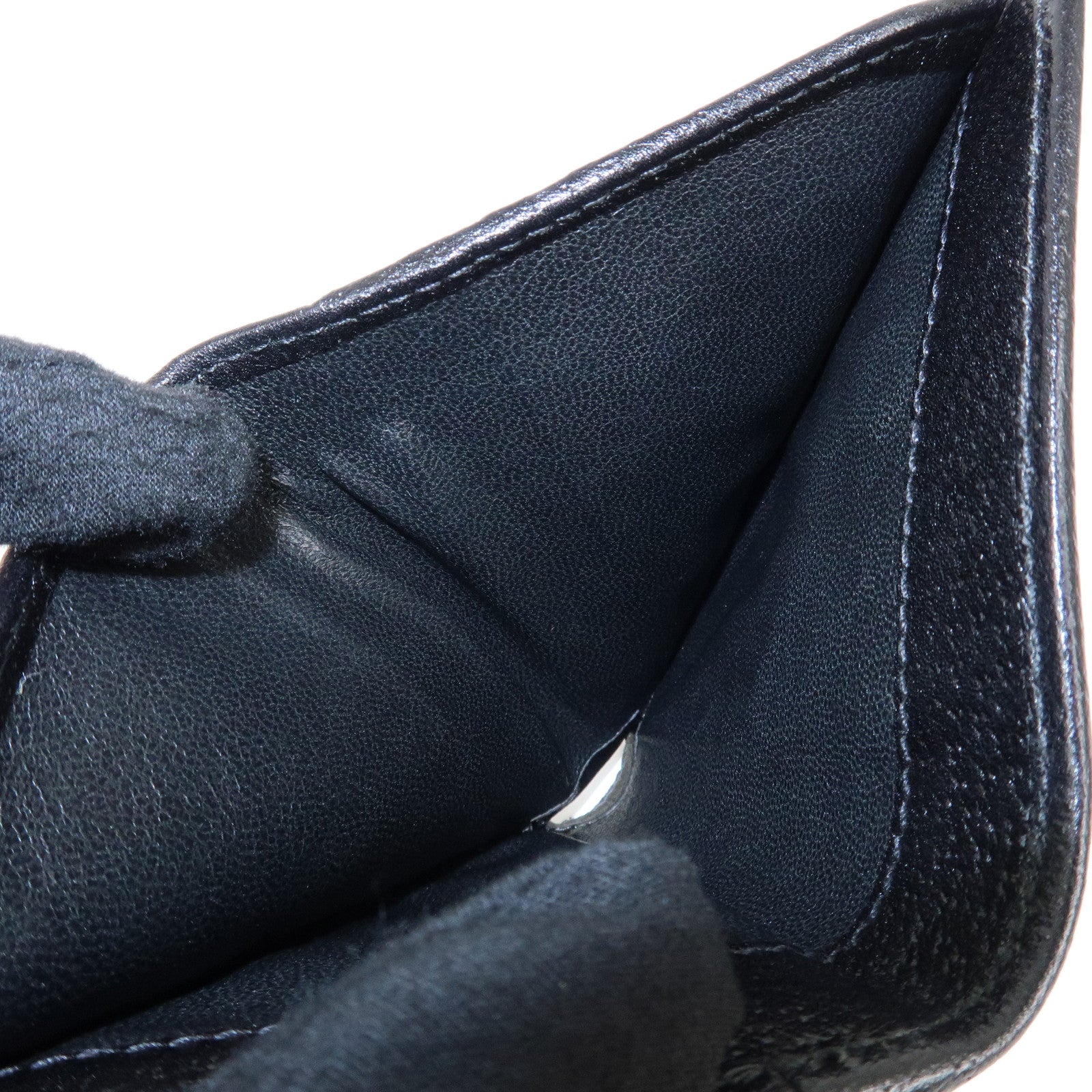 GUCCI Princy Sherry GG Canvas Leather Bifold Compact Wallet 167466 Used