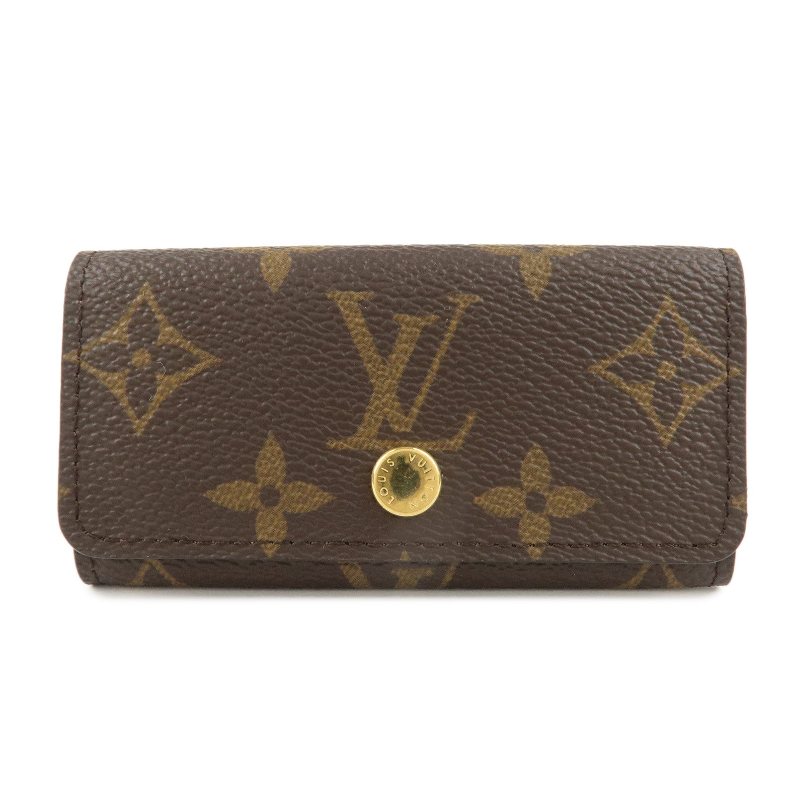 Louis-Vuitton-Monogram-Multicles-4-Key-Rings-Key-Case-M62631