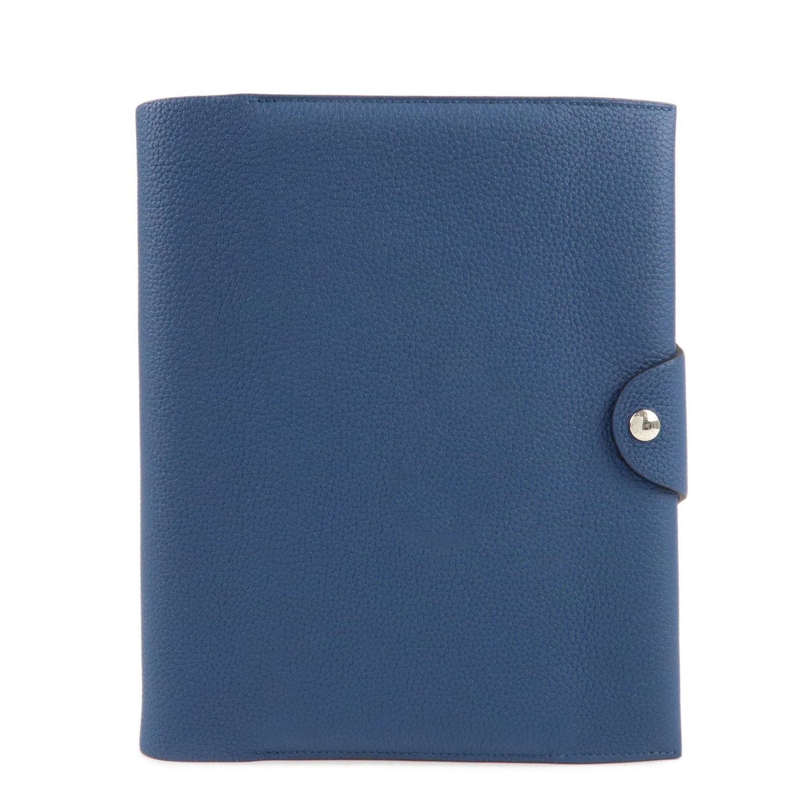 HERMES-Togo-Ulysse-GM-Notebook-Navy-