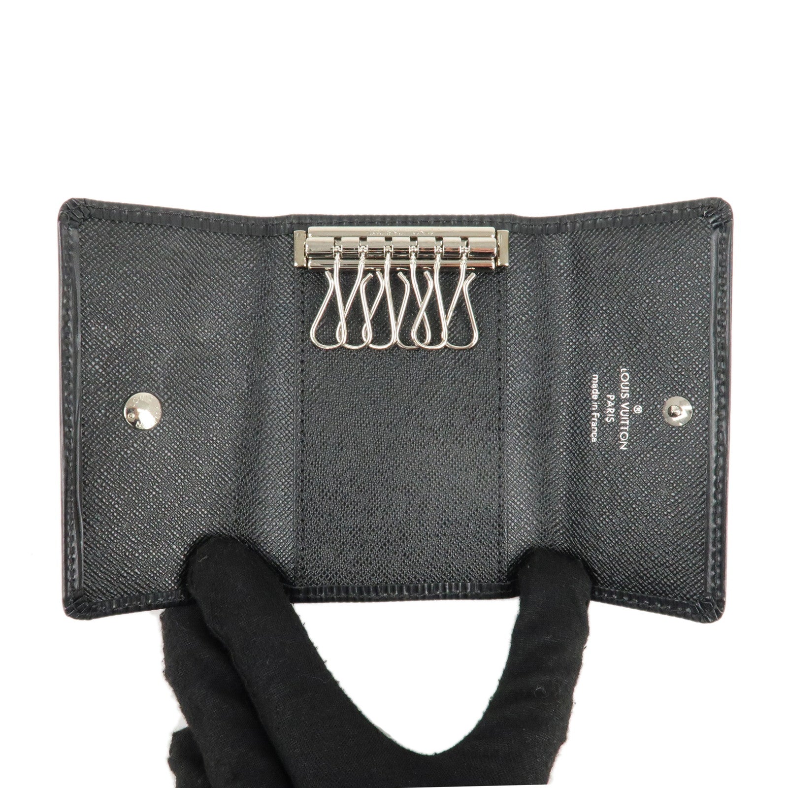 Louis Vuitton Epi Multiclés 6 Key Case Noir Black M63812 Used