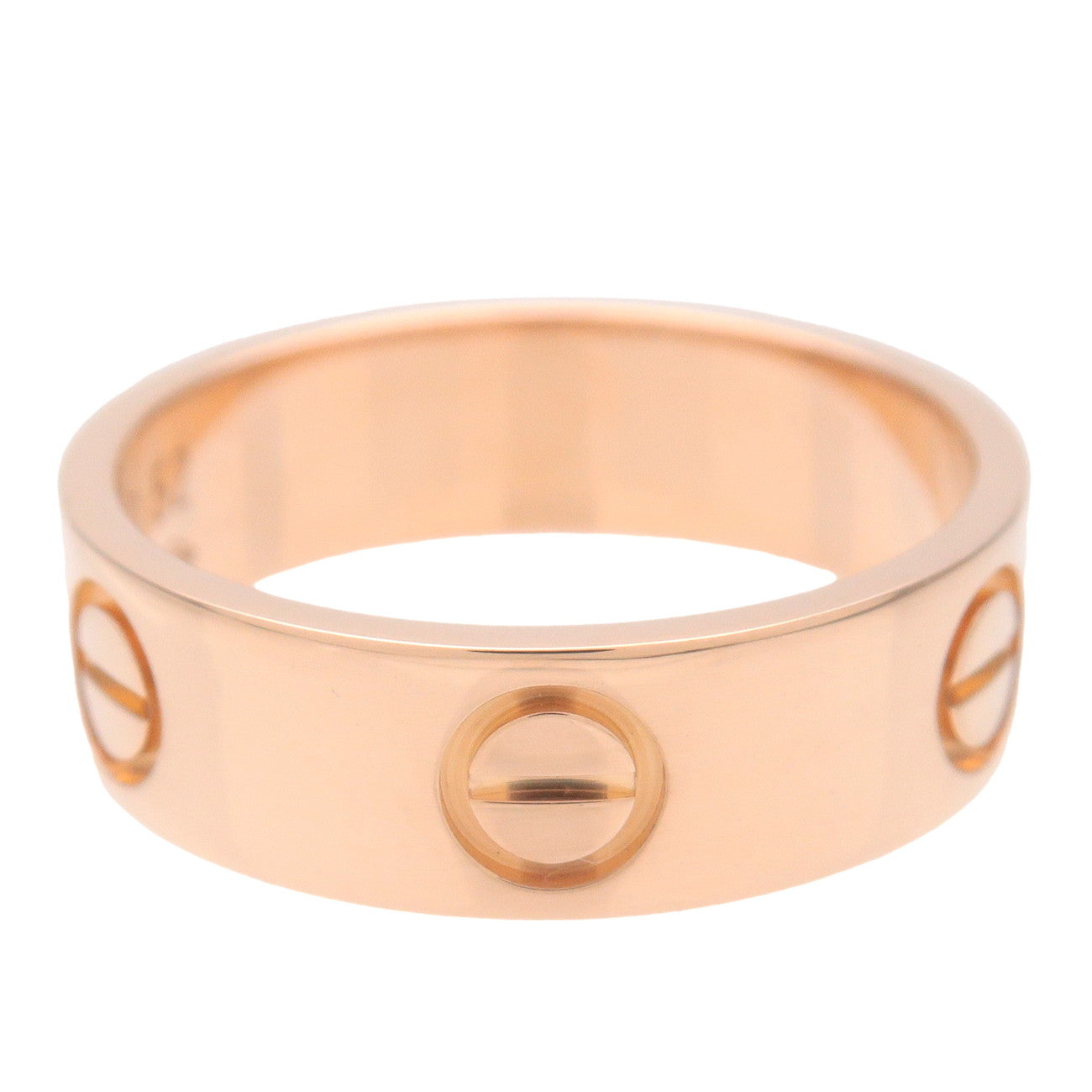 Cartier Love Ring K18 750PG Pink Gold #52 US6-6.5 EU 52 Used