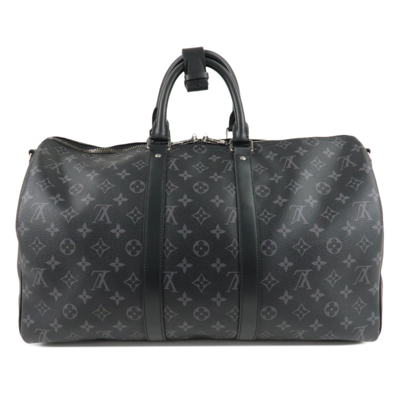 Louis Vuitton Monogram Eclipse Keep All Bandouliere 45 M40569