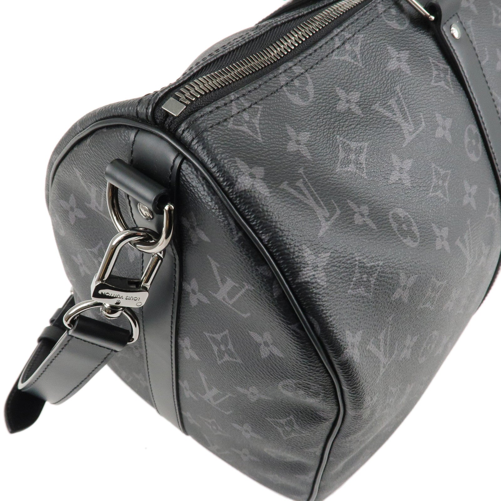 Louis Vuitton Monogram Eclipse Keep All Bandouliere 45 M40569