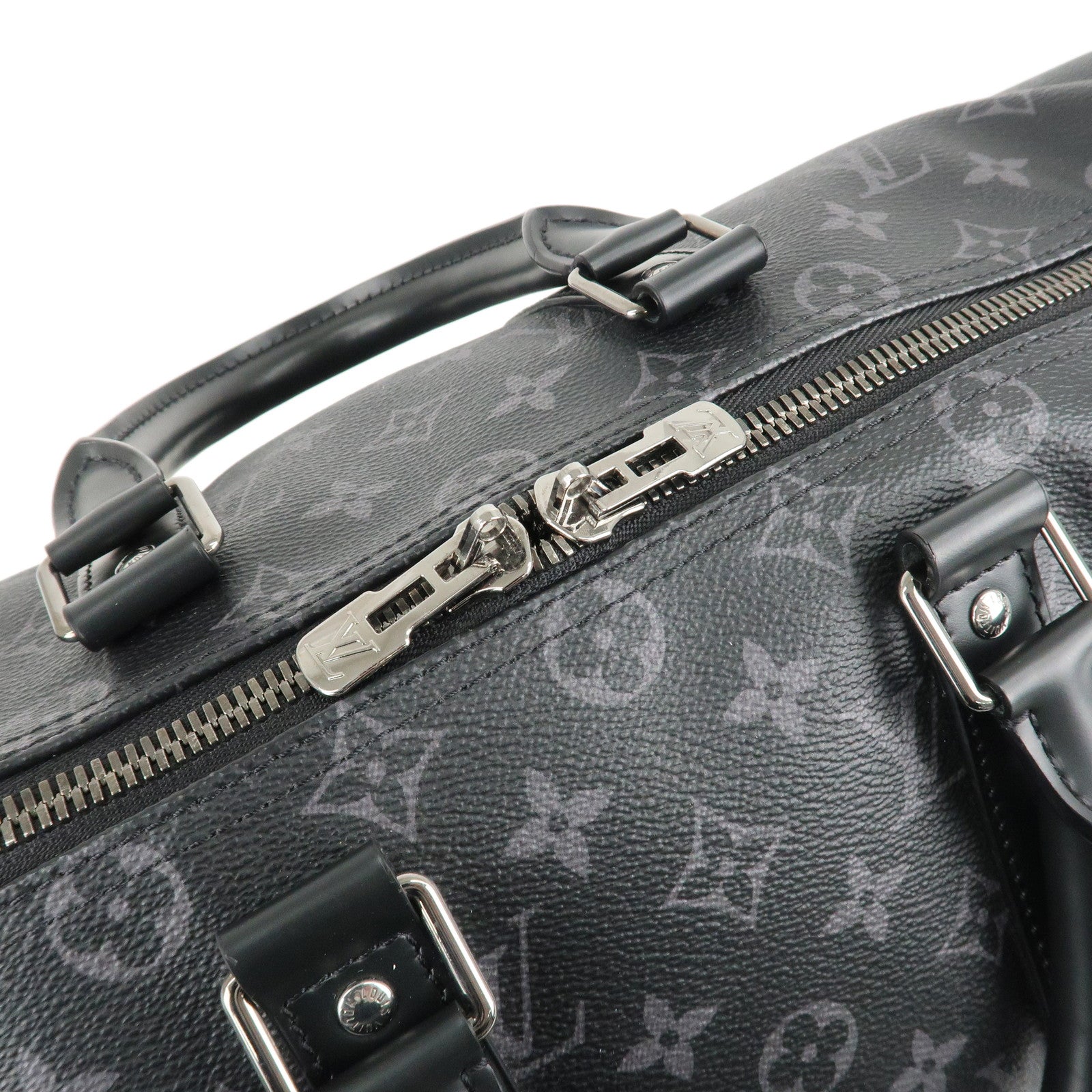 Louis Vuitton Monogram Eclipse Keep All Bandouliere 45 M40569