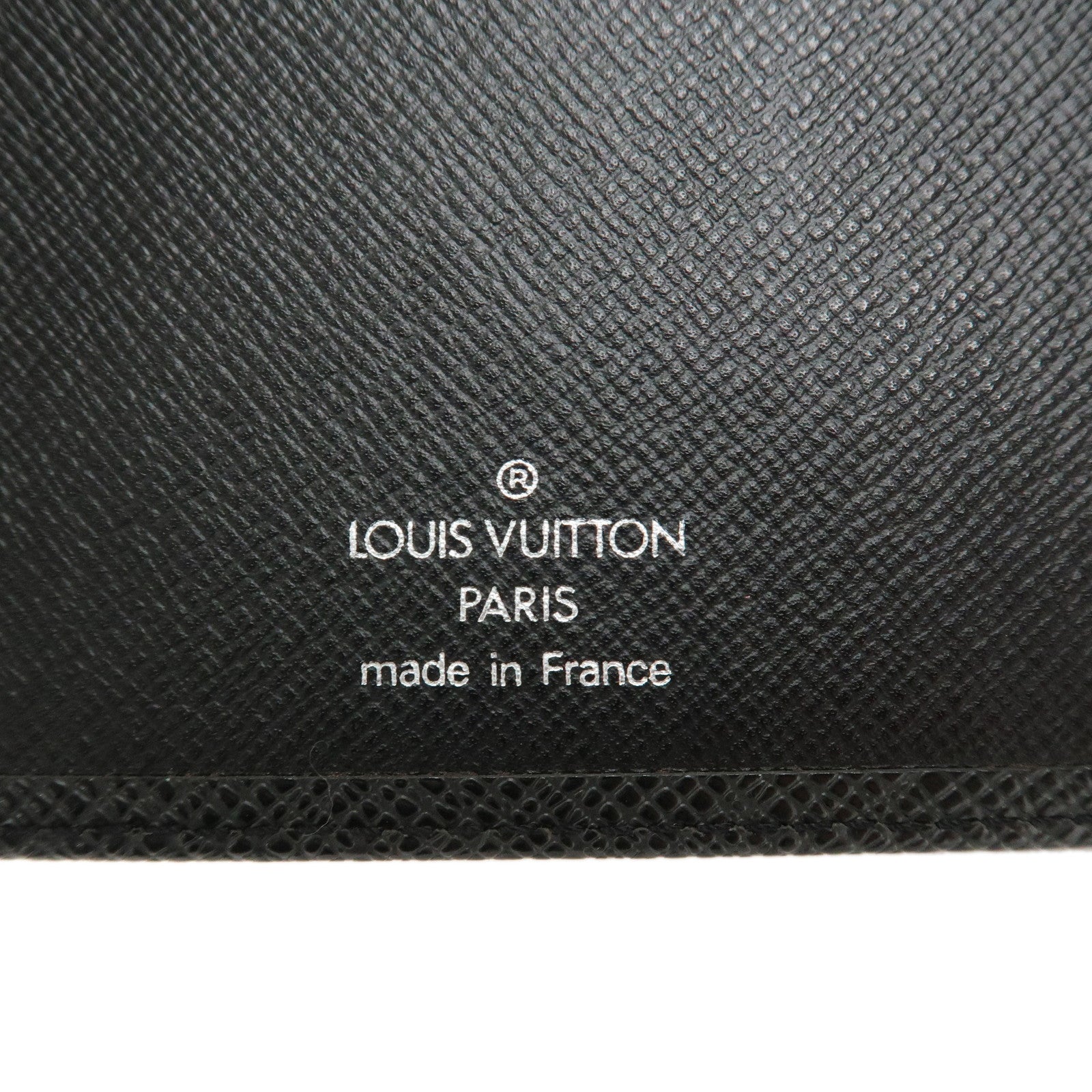 Louis Vuitton Taiga Agenda MM Planner Cover Ardoise R20423