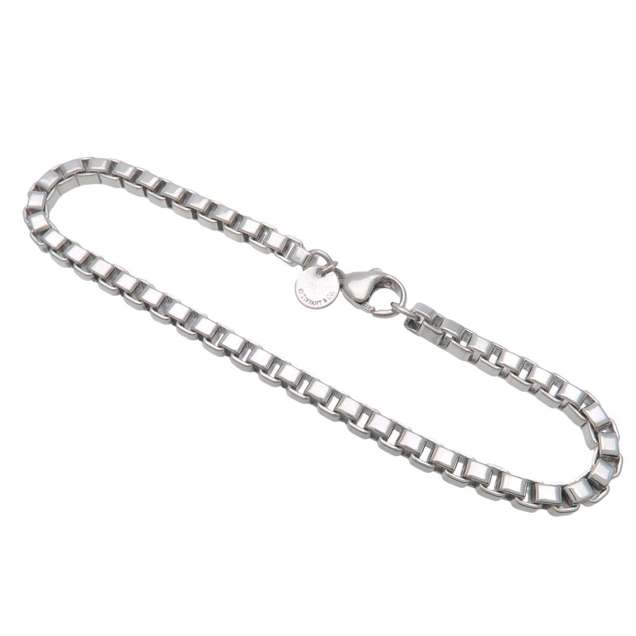 Tiffany&Co.-Venetian-Link-Bracelet-SV925-Silver