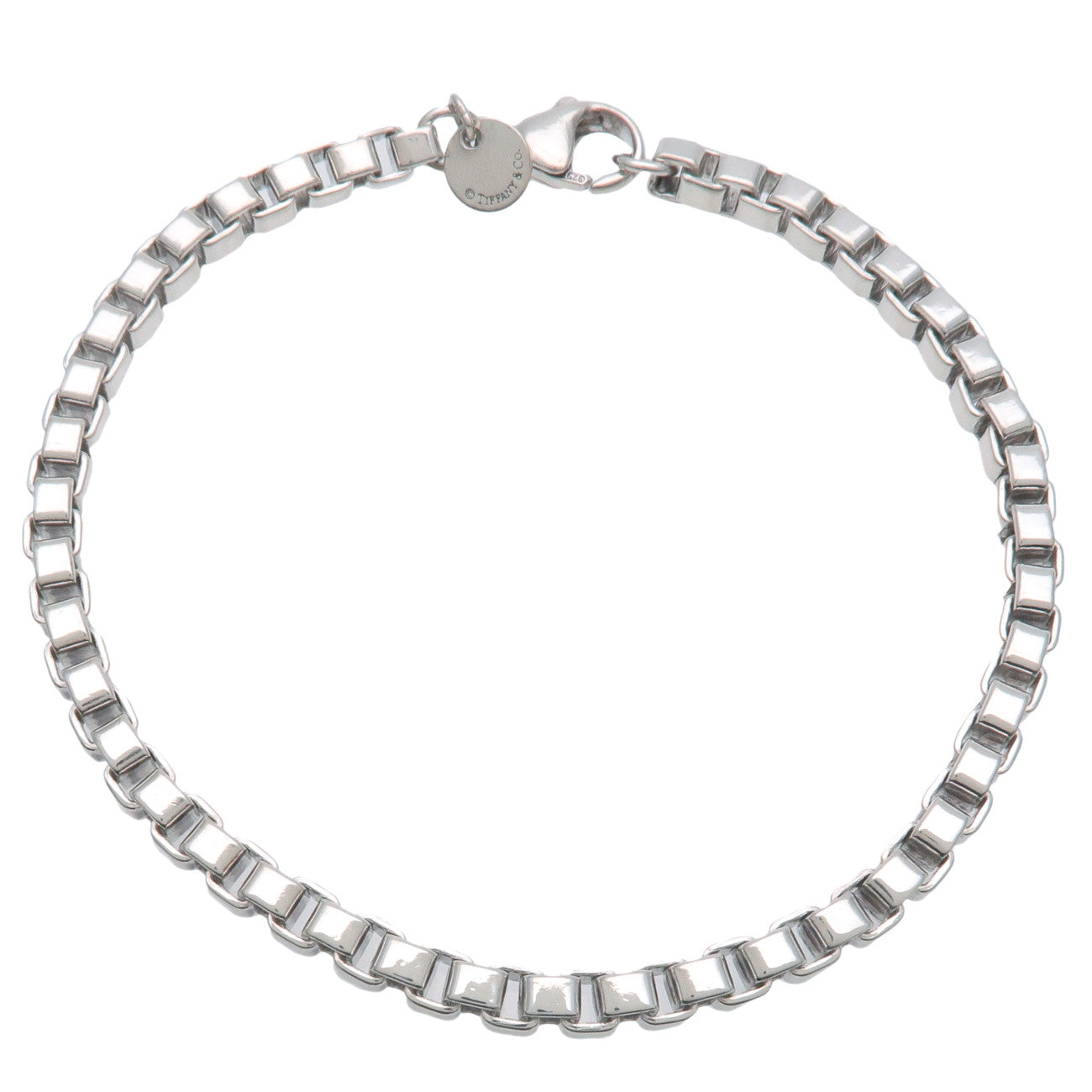 Tiffany&Co. Venetian Link Bracelet SV925 Silver