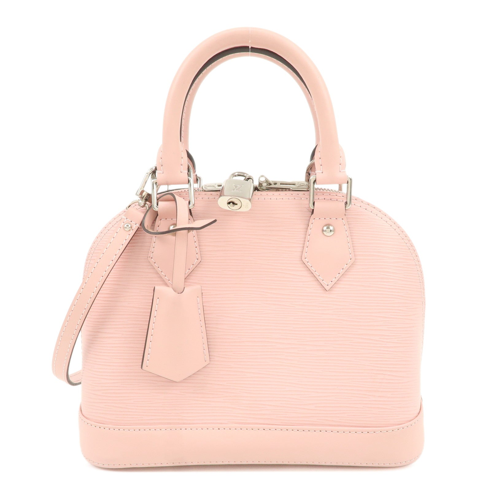 Louis-Vuitton-Epi-Alma-BB-2Way-Hand-Bag-Rose-Ballerine-M41327