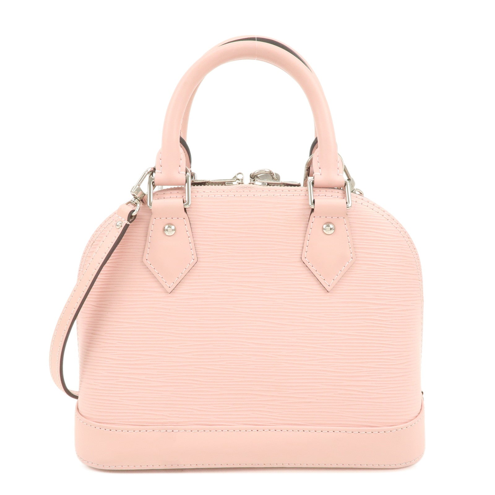 Louis Vuitton Epi Alma BB 2Way Hand Bag Rose Ballerine M41327