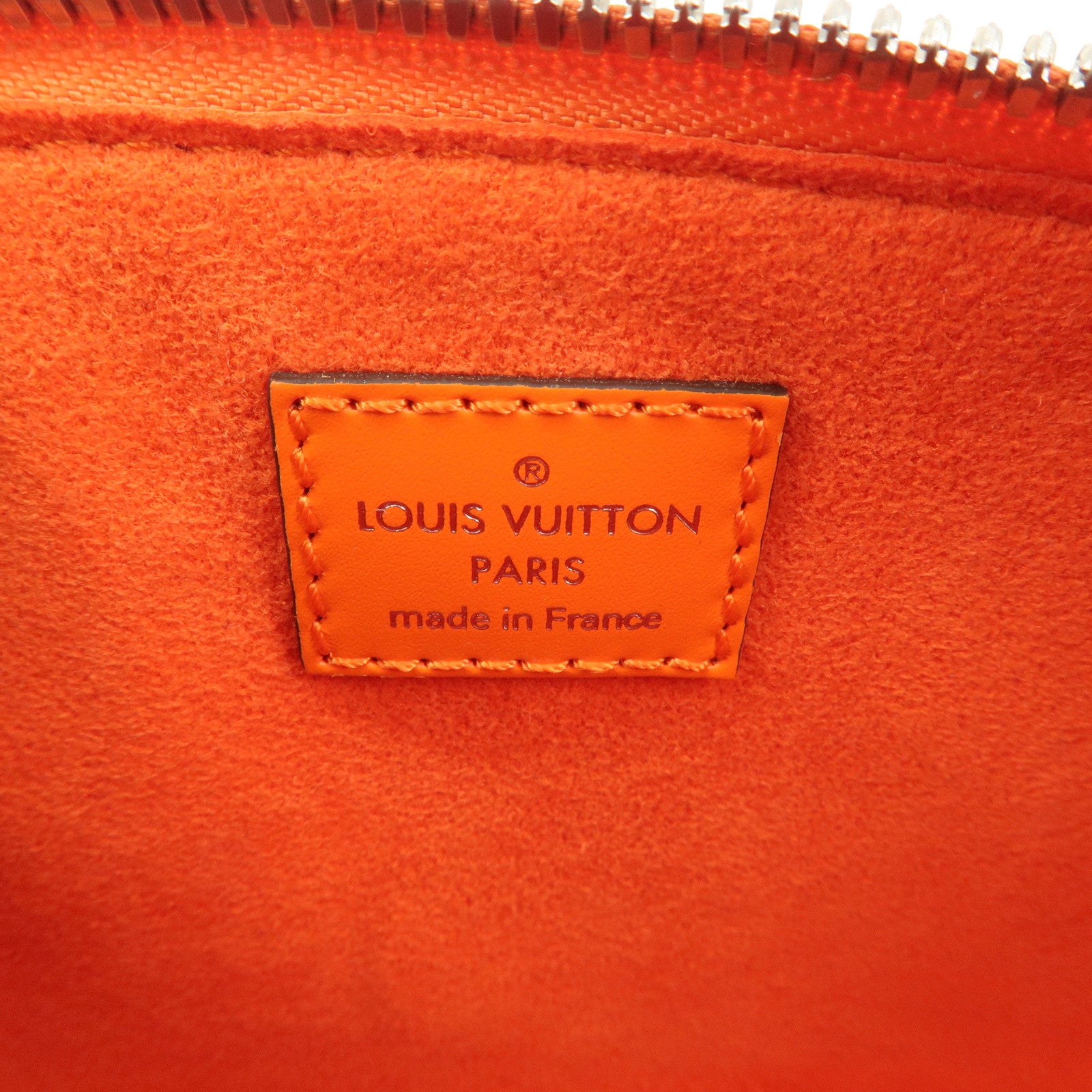 Louis Vuitton Epi Nano Alma 2Way Bag Shoulder Bag Orange M82404