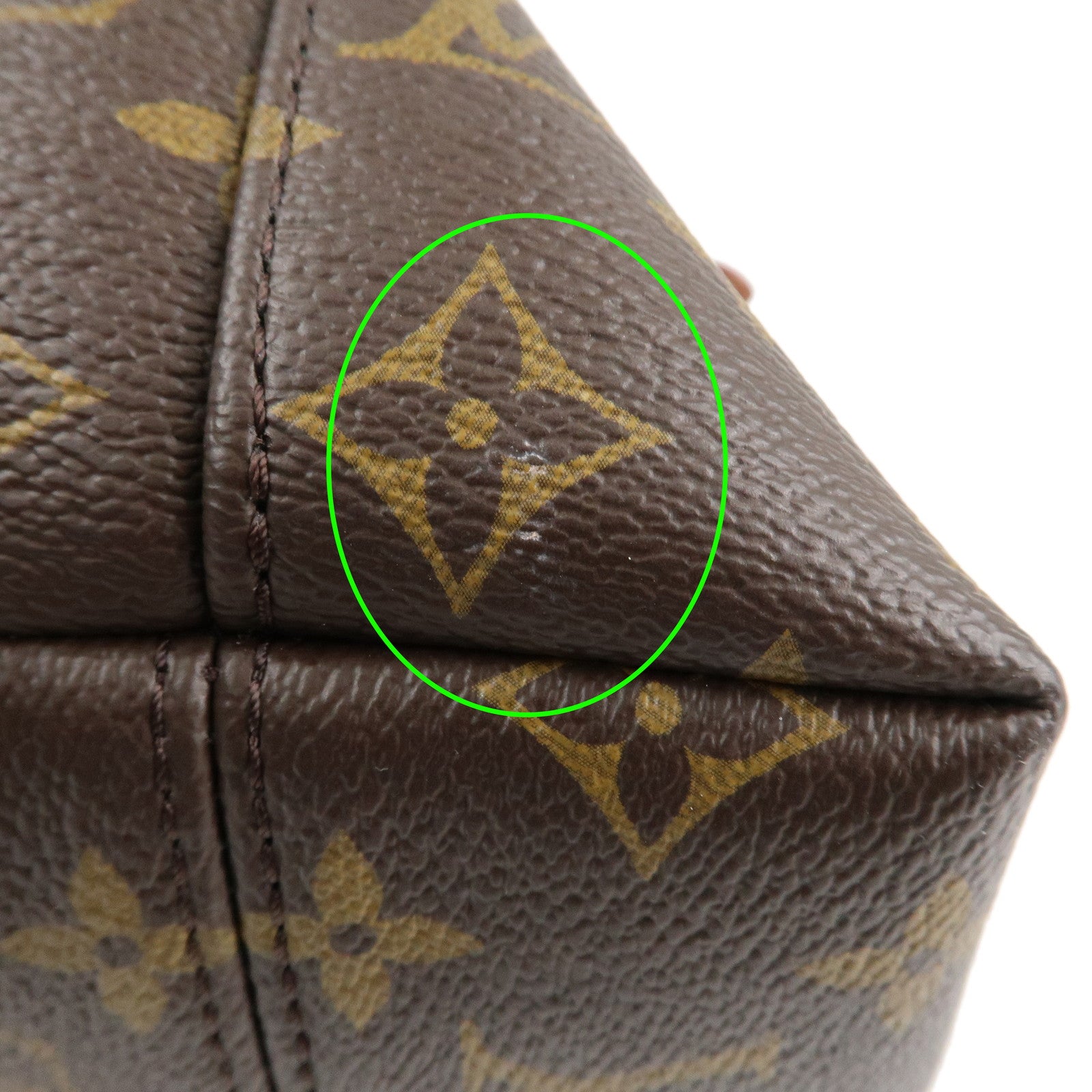 Louis Vuitton Monogram Montsouris NM BB Back Pack M45502 Used