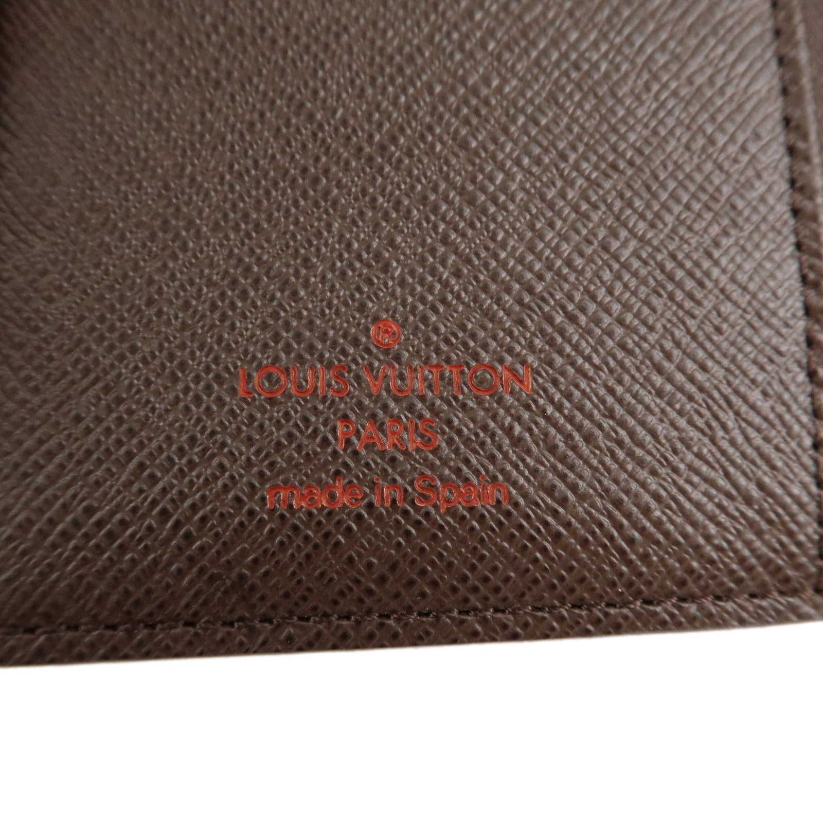 Louis Vuitton Damier Agenda PM Planner Cover Brown R20700 Used