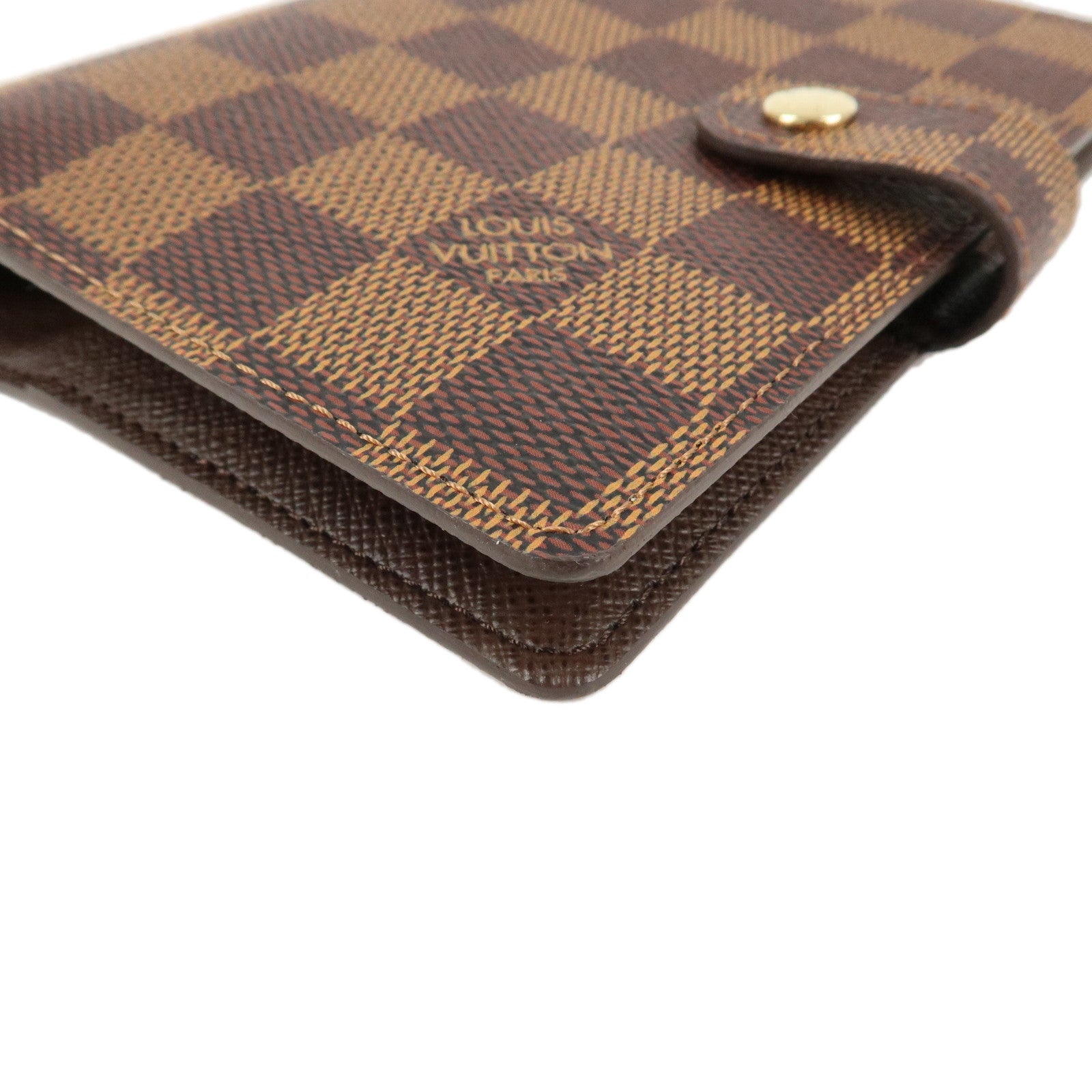 Louis Vuitton Damier Agenda PM Planner Cover Brown R20700 Used