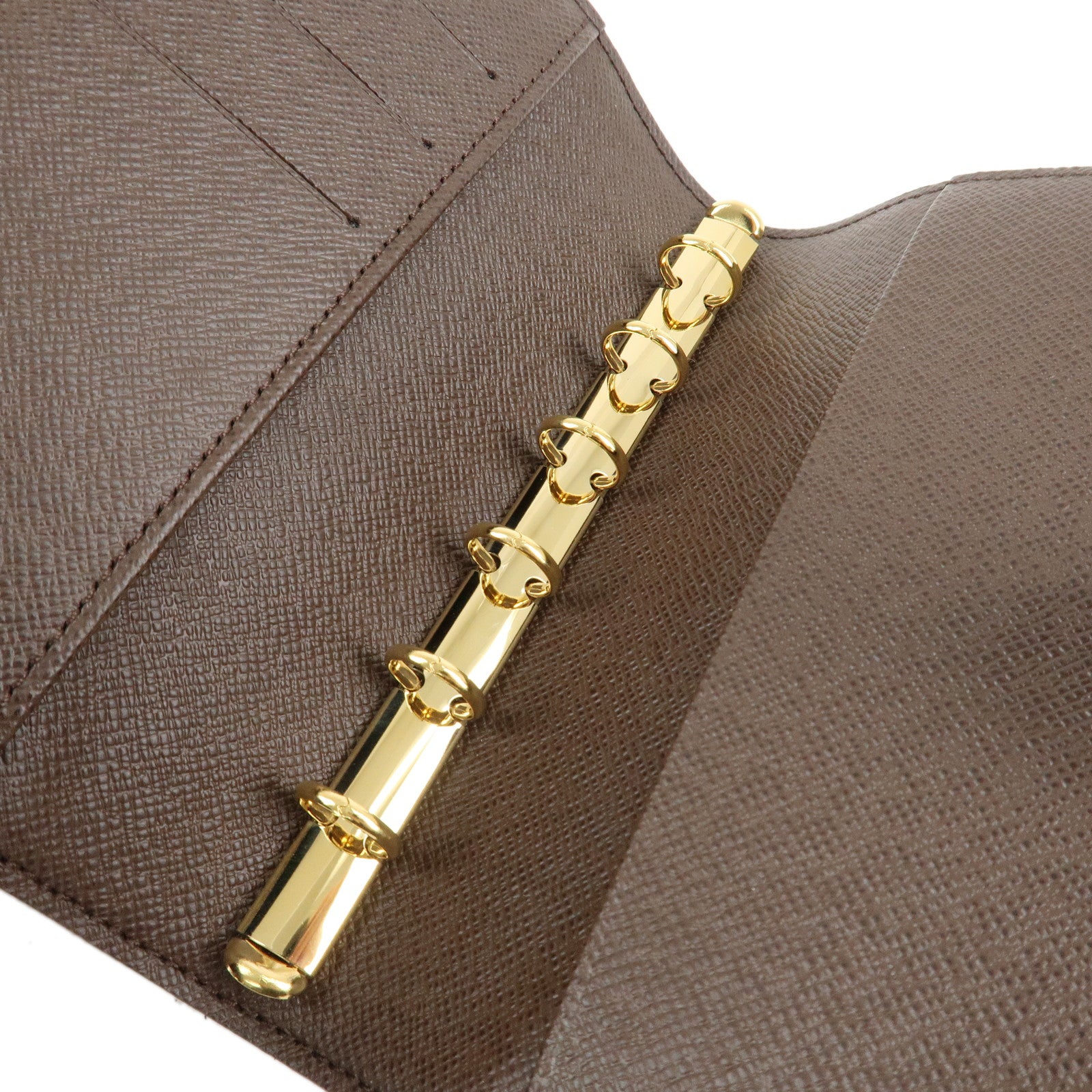 Louis Vuitton Damier Agenda PM Planner Cover Brown R20700 Used