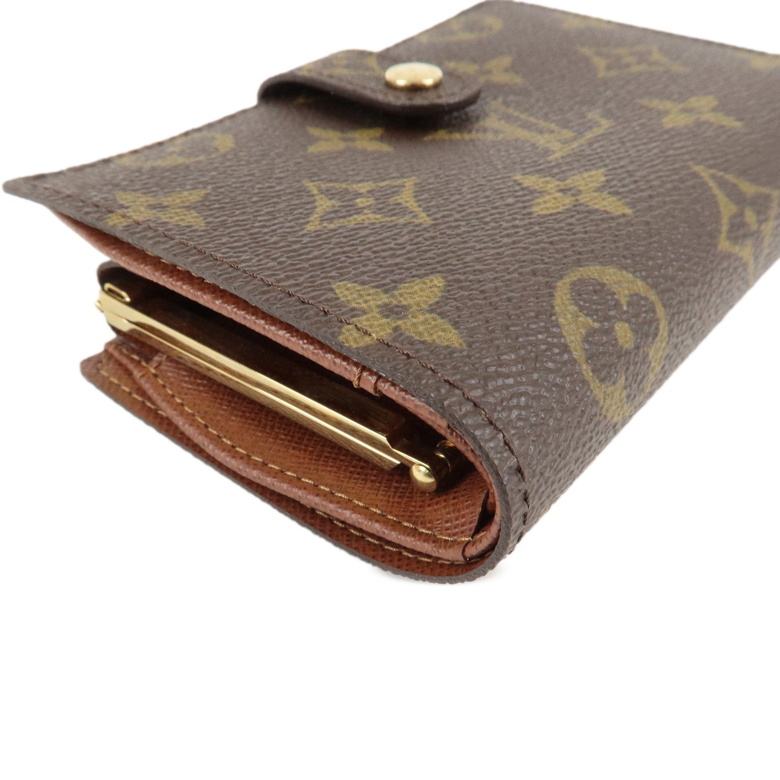 Louis Vuitton Monogram Portefeuille Viennois Wallet M61674 Used