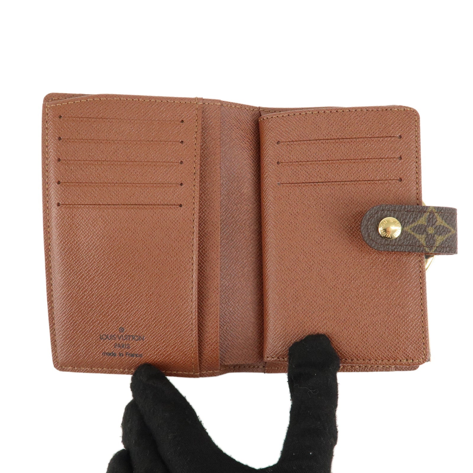 Louis Vuitton Monogram Portefeuille Viennois Wallet M61674 Used