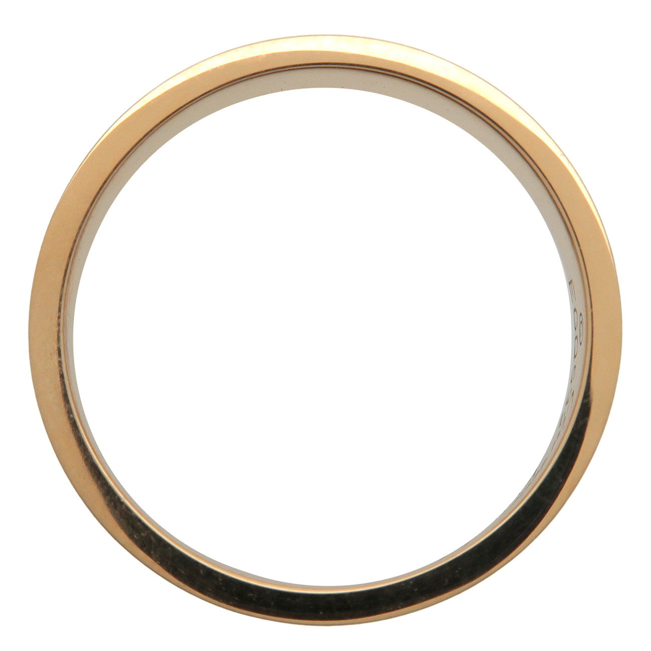 Cartier Mini Love Ring K18YG 750YG Yellow Gold #47 US4-4.5 Used