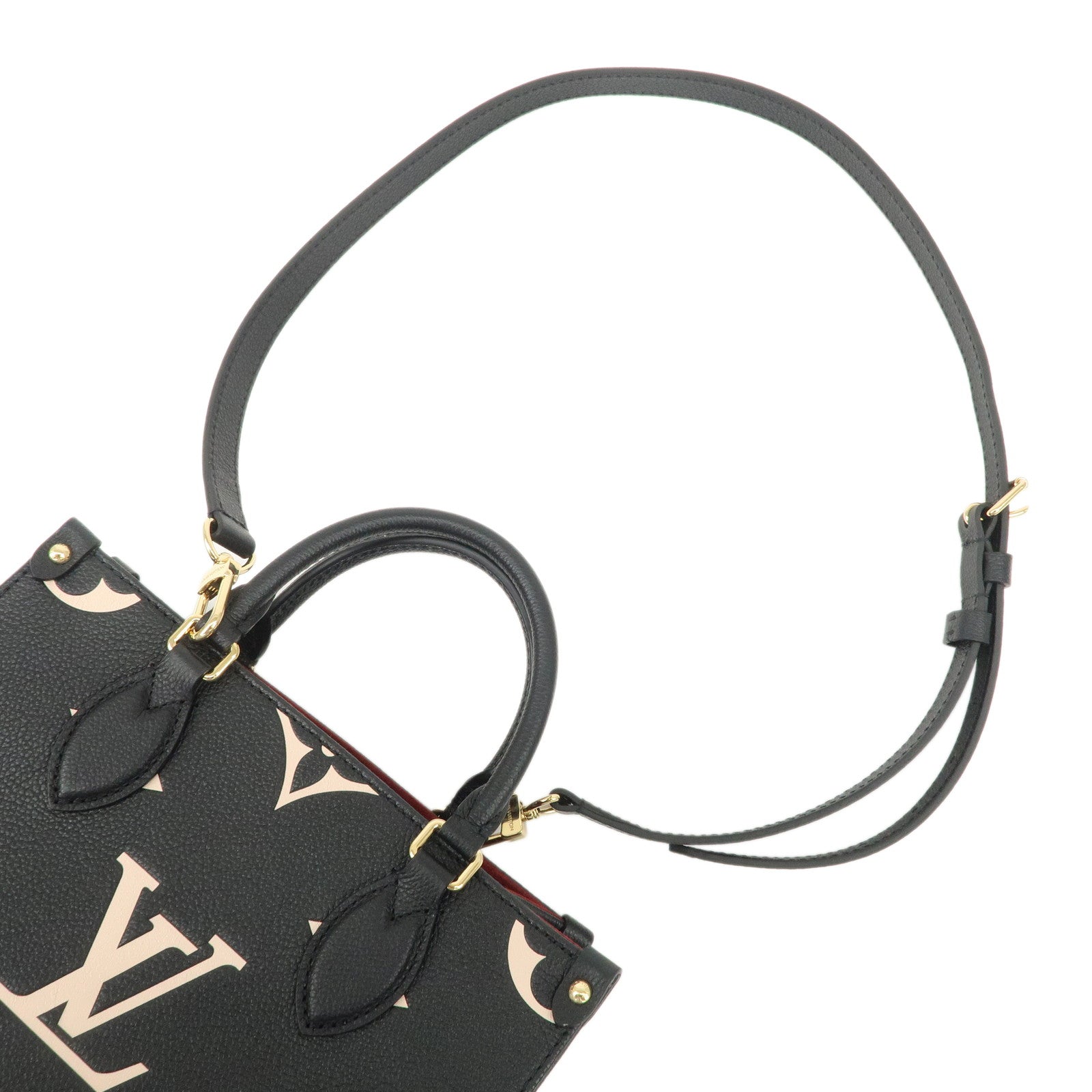 Louis Vuitton Monogram Empreinte Bicolor On the Go PM 2Way Bag