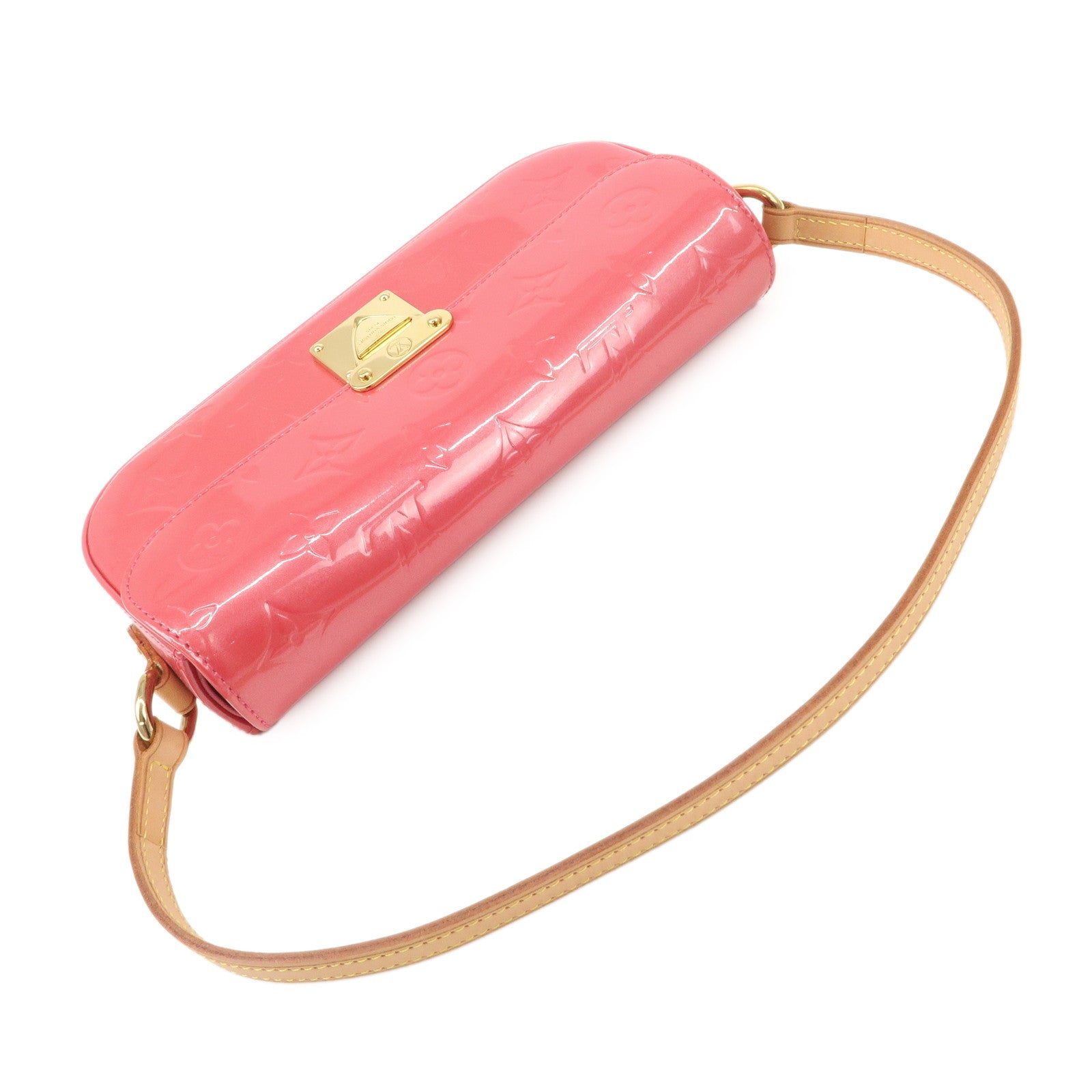 Louis Vuitton Monogram Vernis Malibu Street Hand Bag M9150F Used