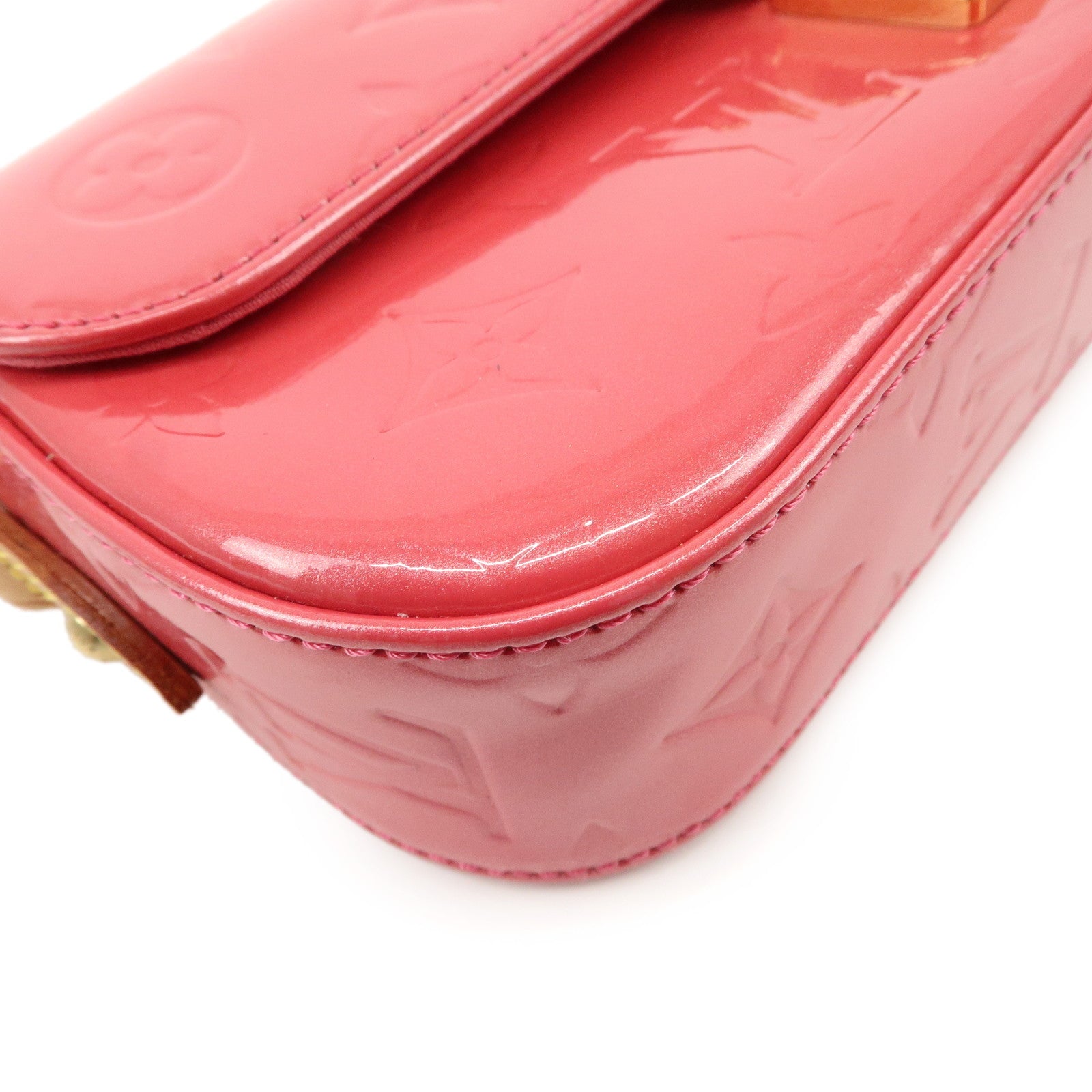 Louis Vuitton Monogram Vernis Malibu Street Hand Bag M9150F Used