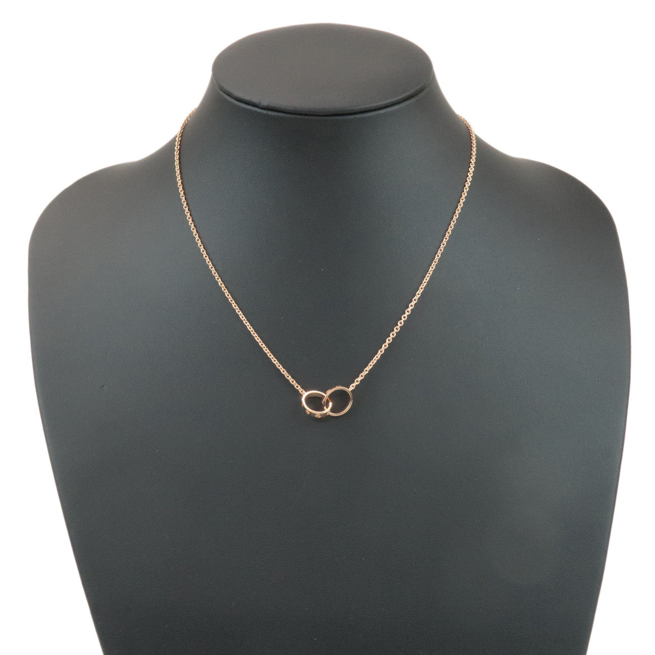 Cartier Baby Love Necklace K18PG 750PG Rose Gold Used