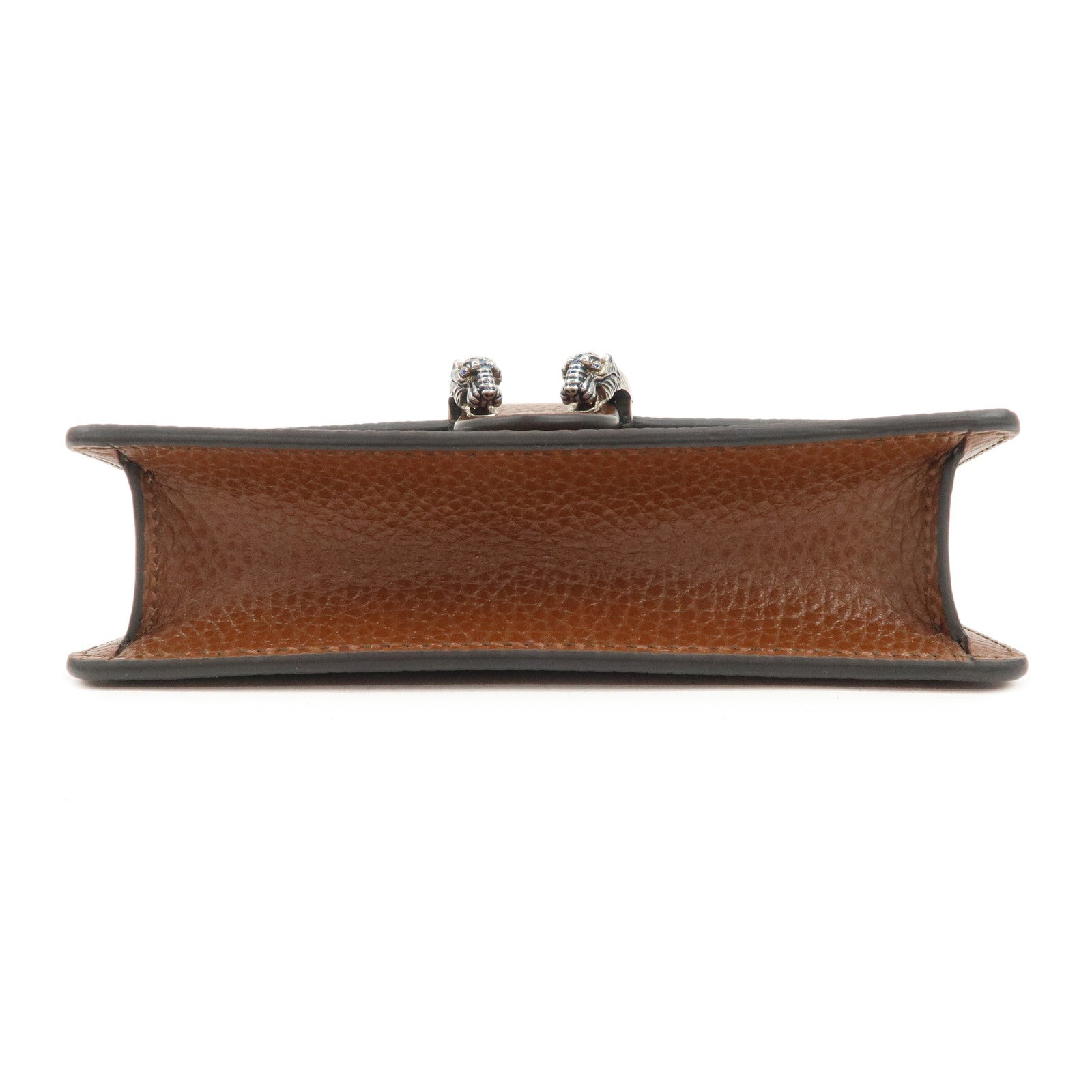 GUCCI Dionysus GG Denim Leather Super Mini Shoulder Bag 476432 Used