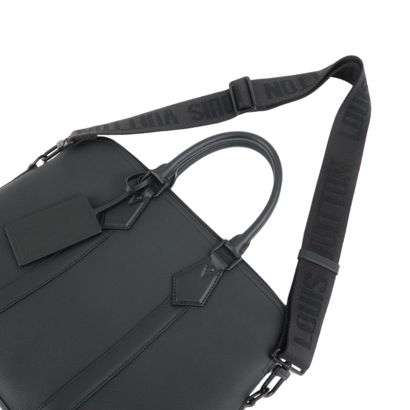 Louis Vuitton Aerogram Take Off 2Way Briefcase Noir Black M59159 Used