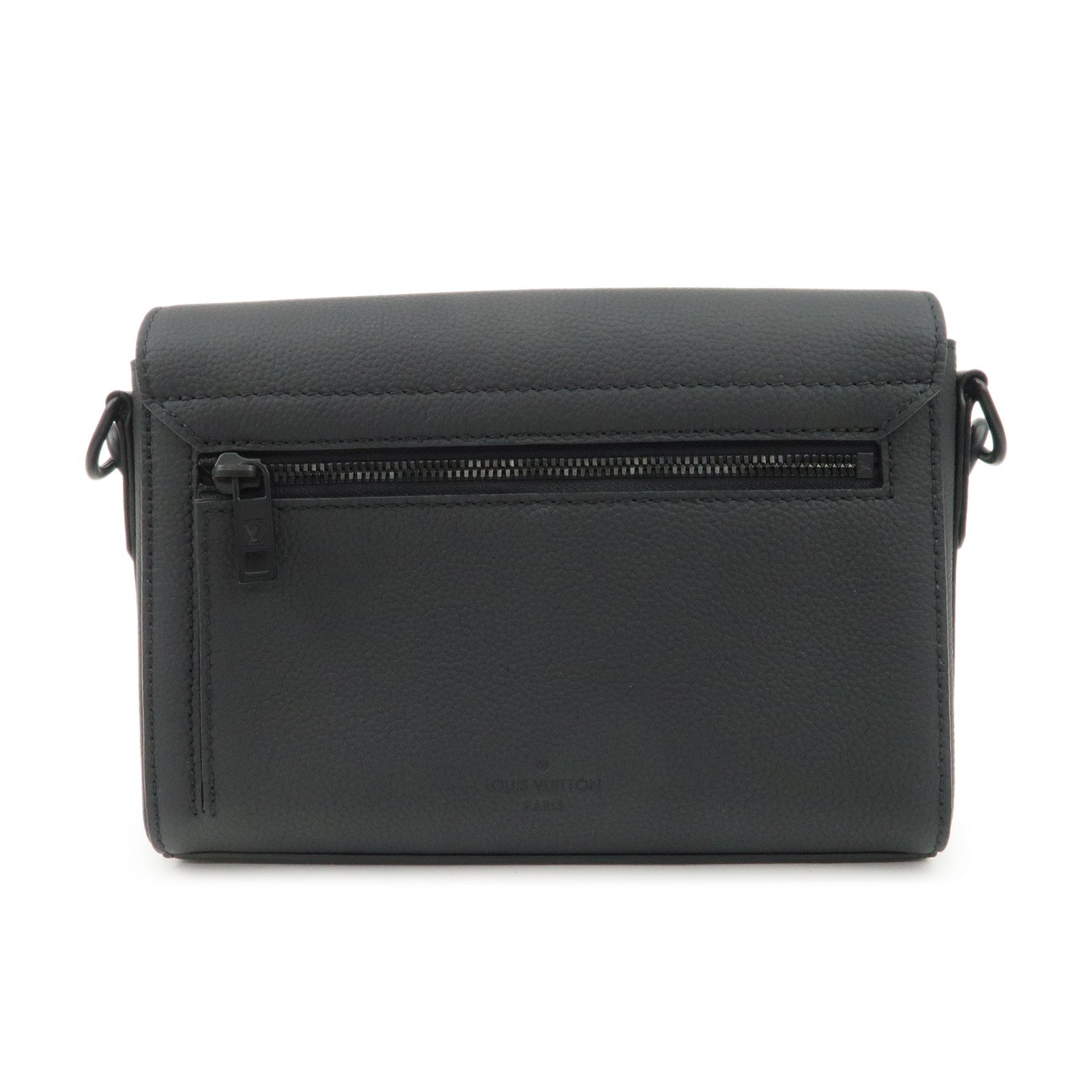 Louis Vuitton Aerogram Takeoff Messenger PM Bag Noir M24769 Used