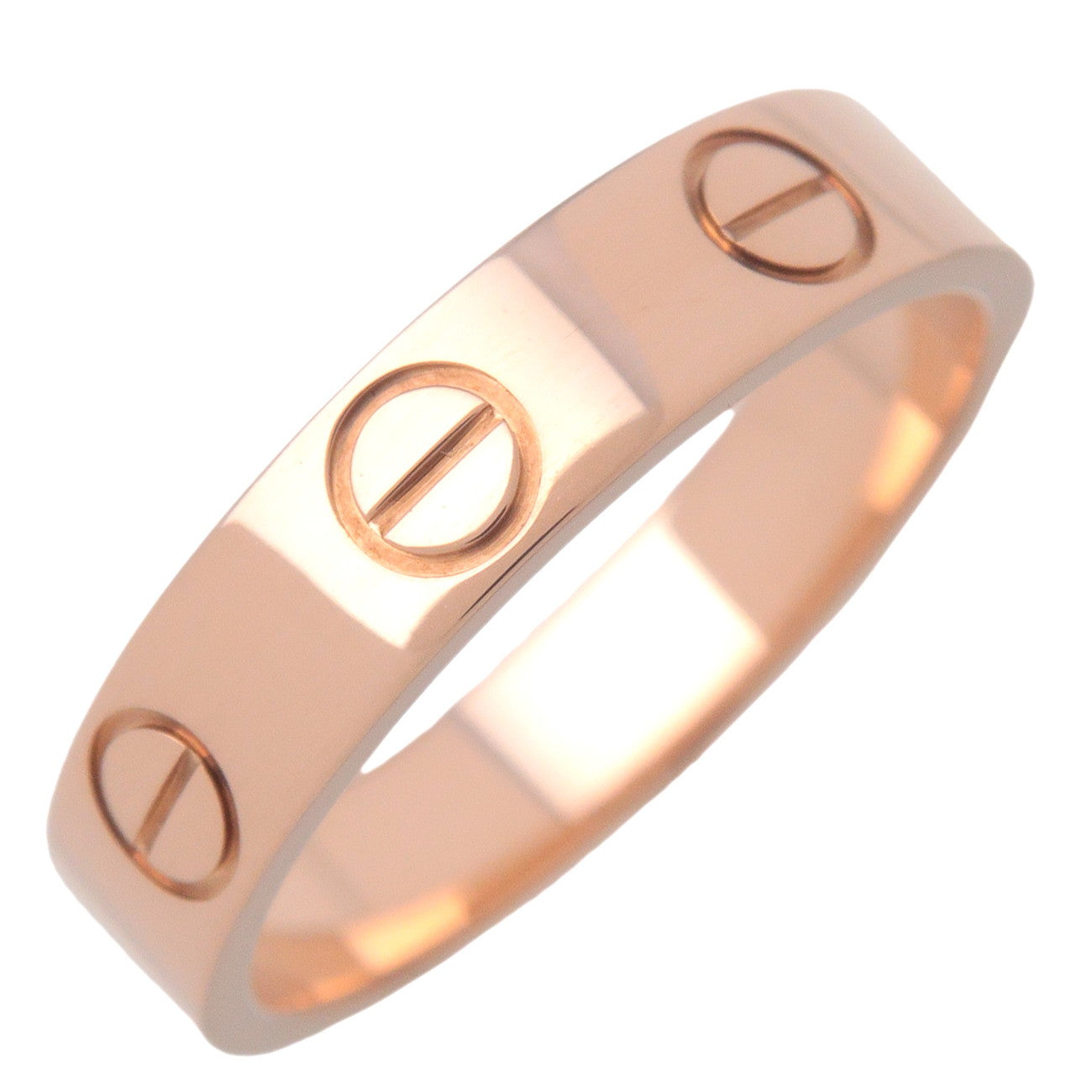 Cartier-Mini-Love-Ring-K18PG-750PG-Rose-Gold-#46-US6-EU46-