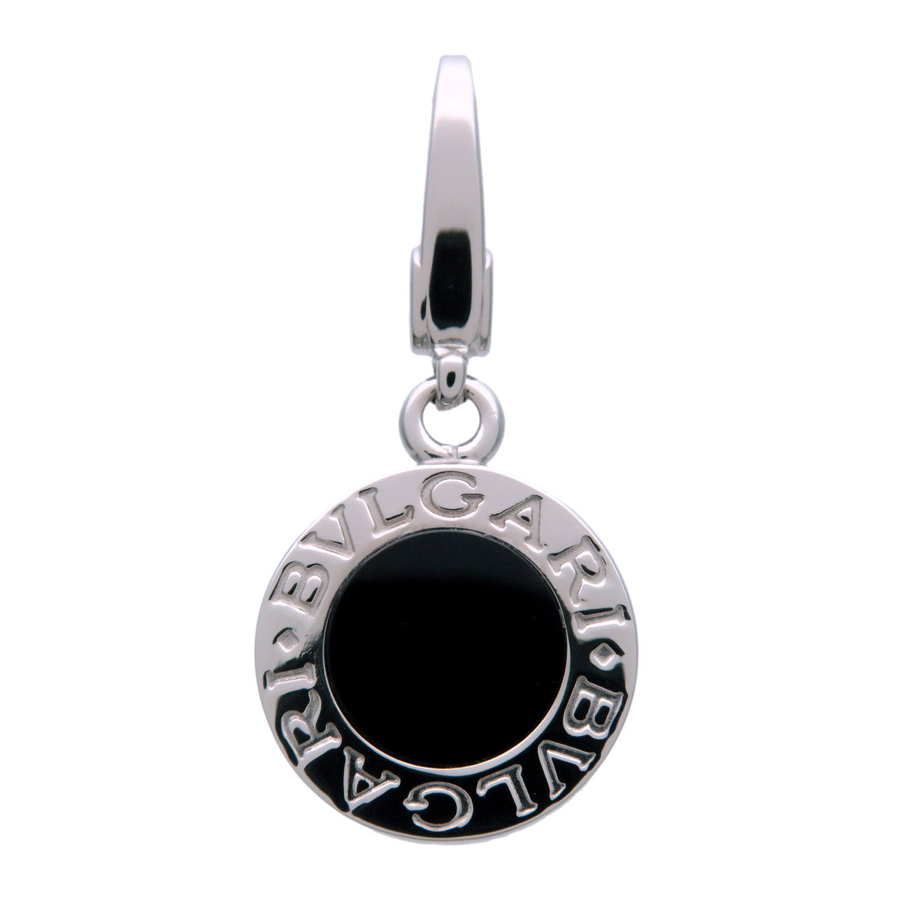 -BVLGARI-Bvlgari-Bvlgari-Onyx-Pendant-Top-Charm-K18WG-750WG