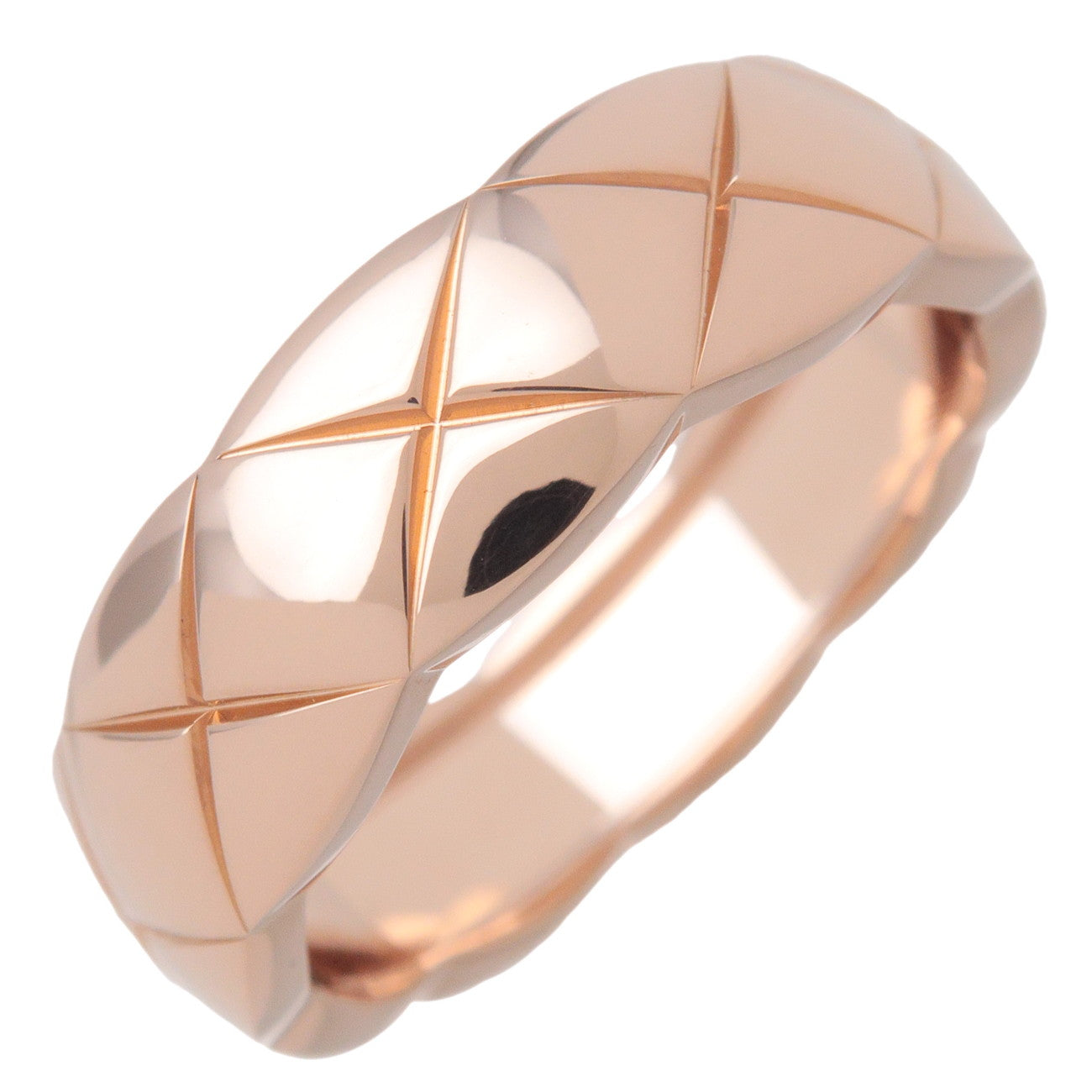 CHANEL-COCO-Crush-Ring-Medium-750PG-RoseGold-#60-US9.5-J10817