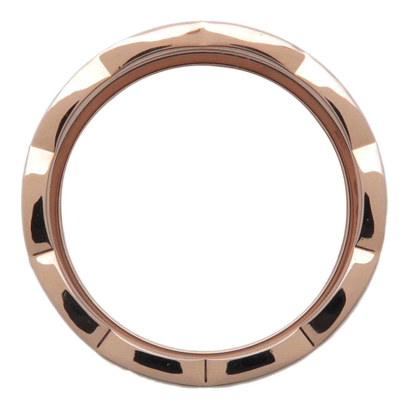 CHANEL COCO Crush Ring Medium 750PG RoseGold #60 US9.5 J10817 Used