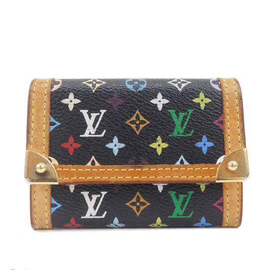 Louis Vuitton Multi Color Porte Monnaie Plat Coin Case M92656