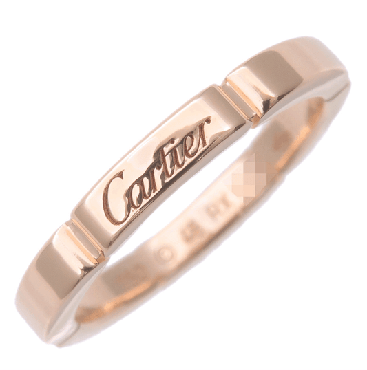 Cartier Maillon Panthere Ring K18 750PG Rose Gold #48 US4.5