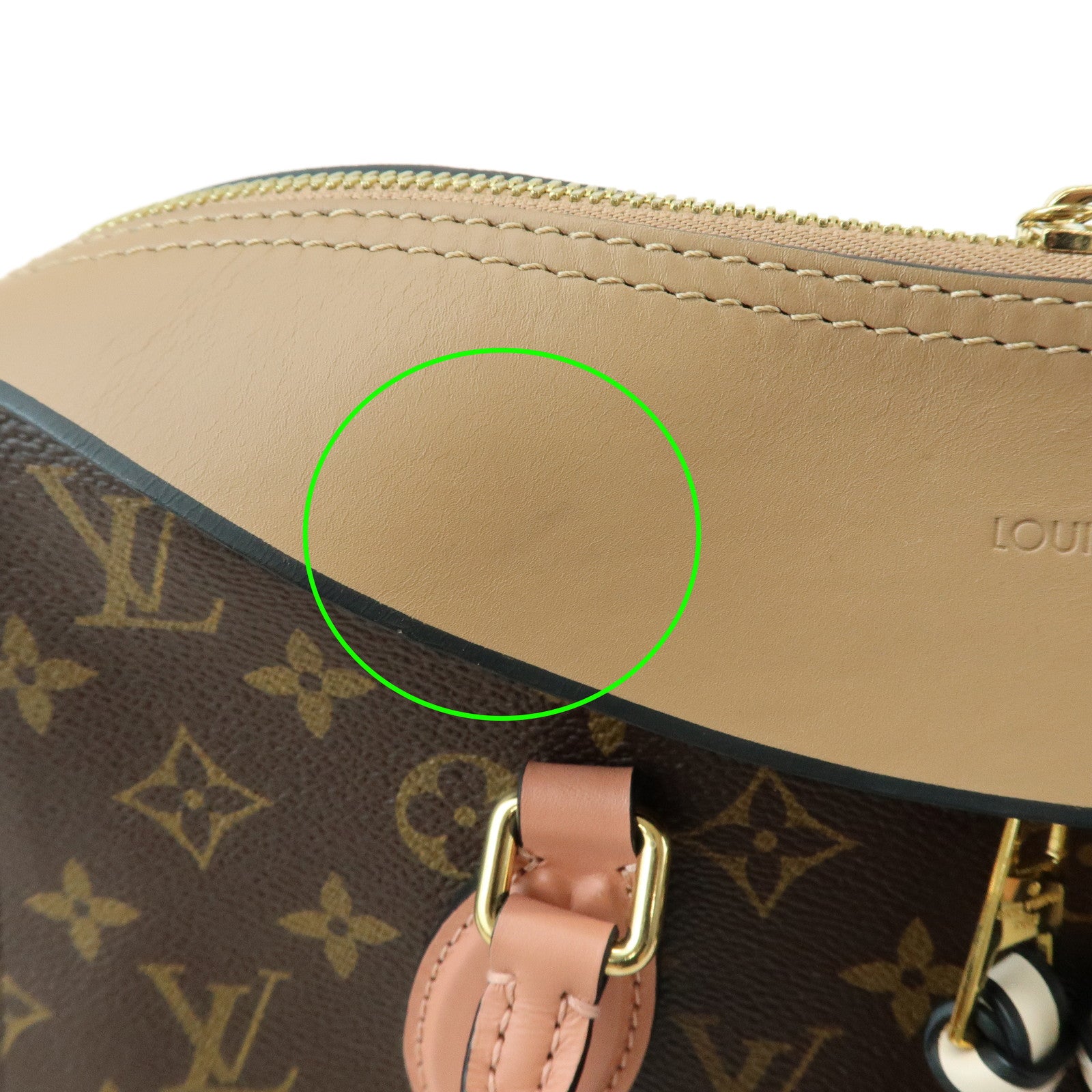 Louis Vuitton Monogram Tuileries Tote Canvavs Leather Hand Bag M44270