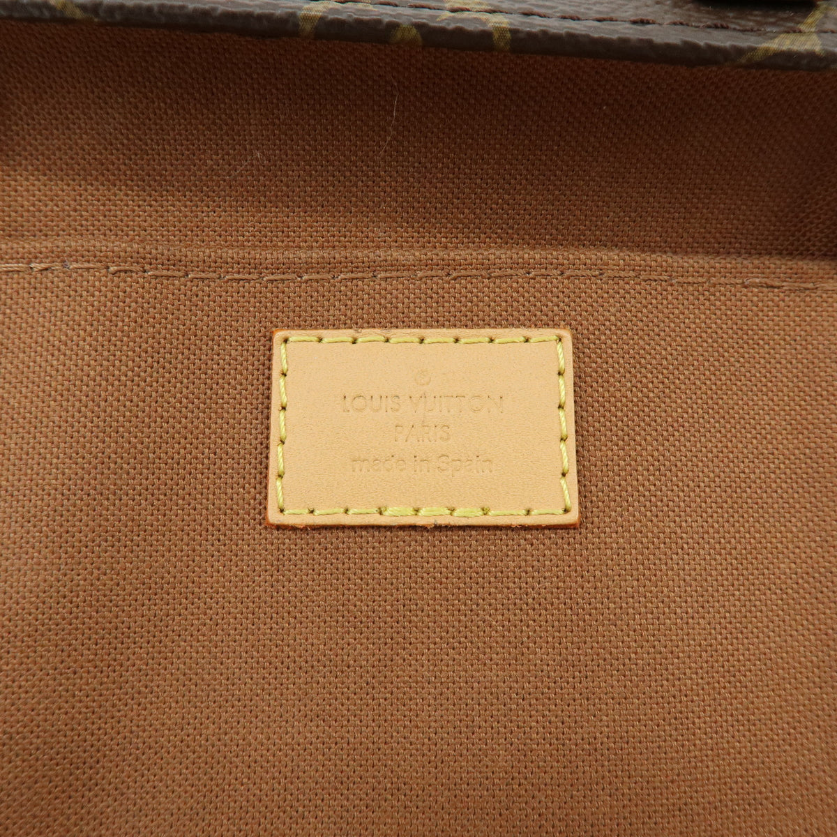Louis Vuitton Monogram Petit Sac Plat 2Way Bag Hand Shoulder Bag M69442