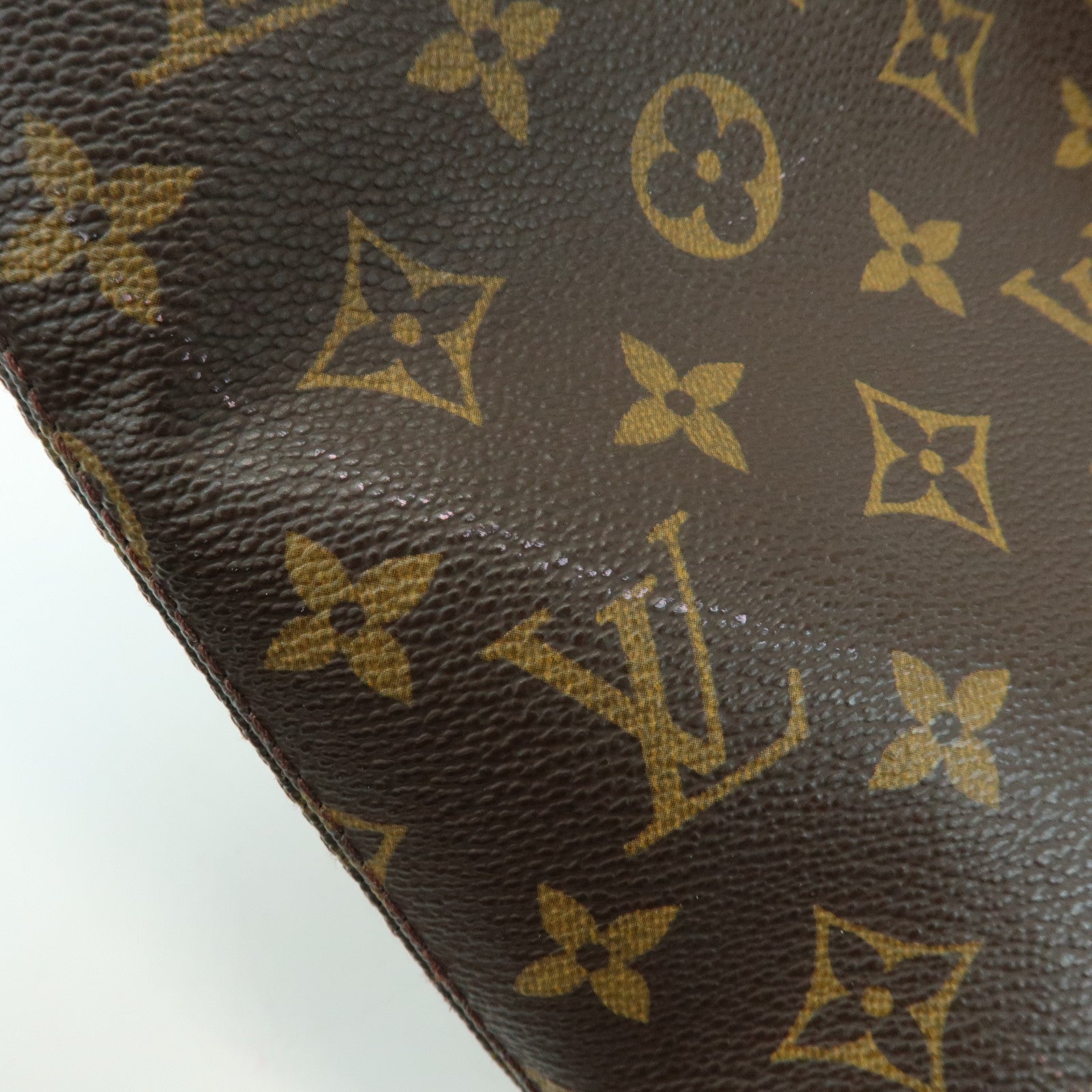 Louis Vuitton Monogram Luco Tote Bag Shoulder Bag Brown M51155