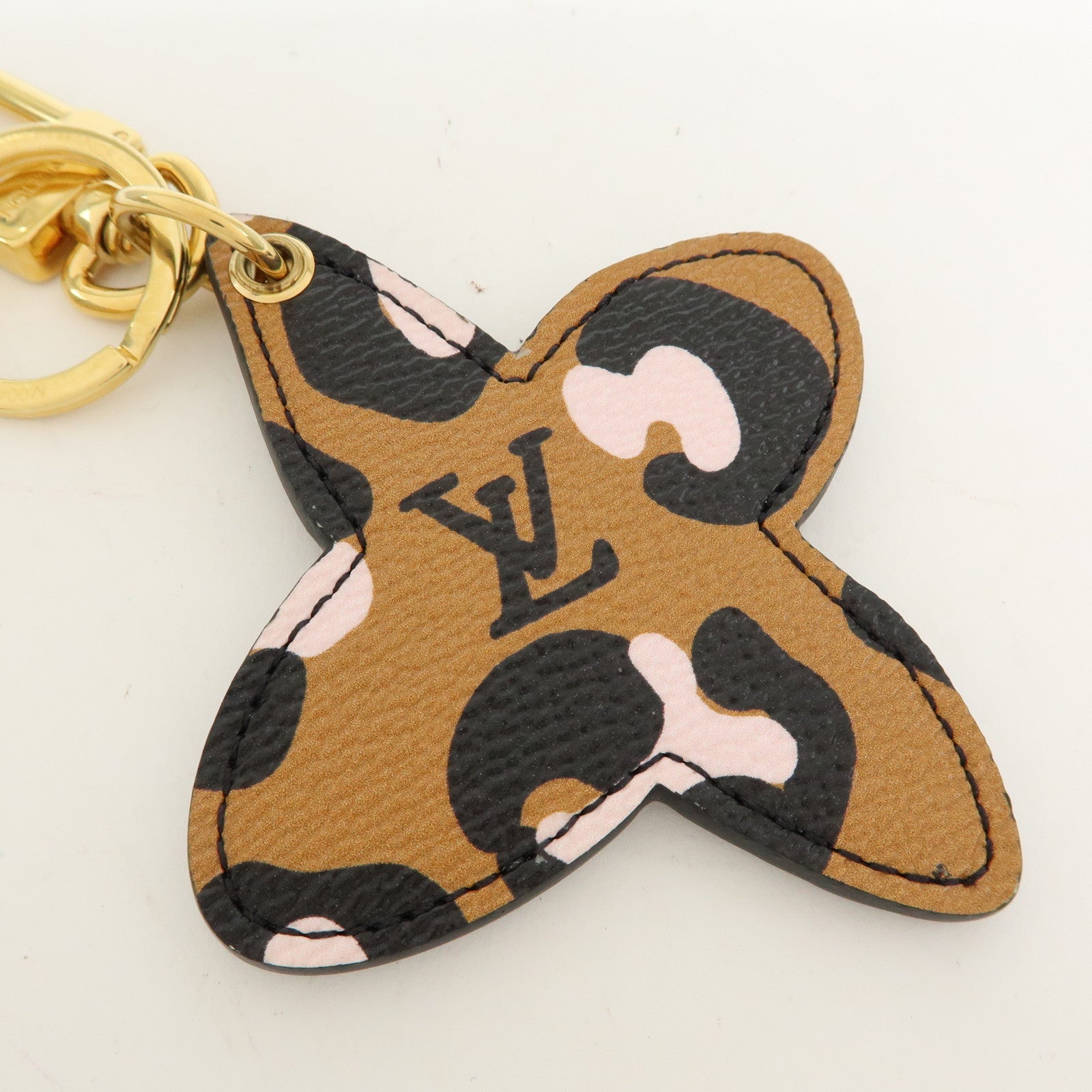 Louis Vuitton Illustre Wild At Heart Bag Charm Key Ring Arizona M00424